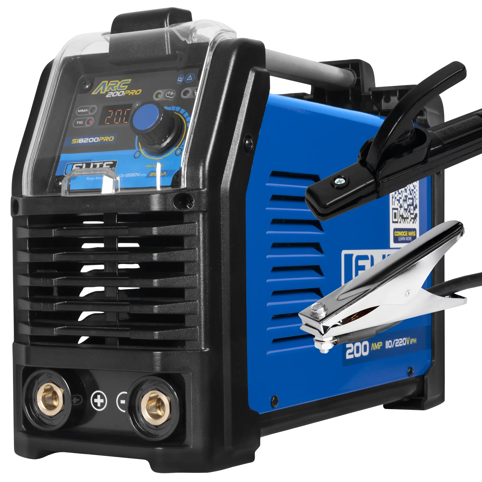 Soldador Inversor ELITE ARC 200 PRO 110/220V - 200A