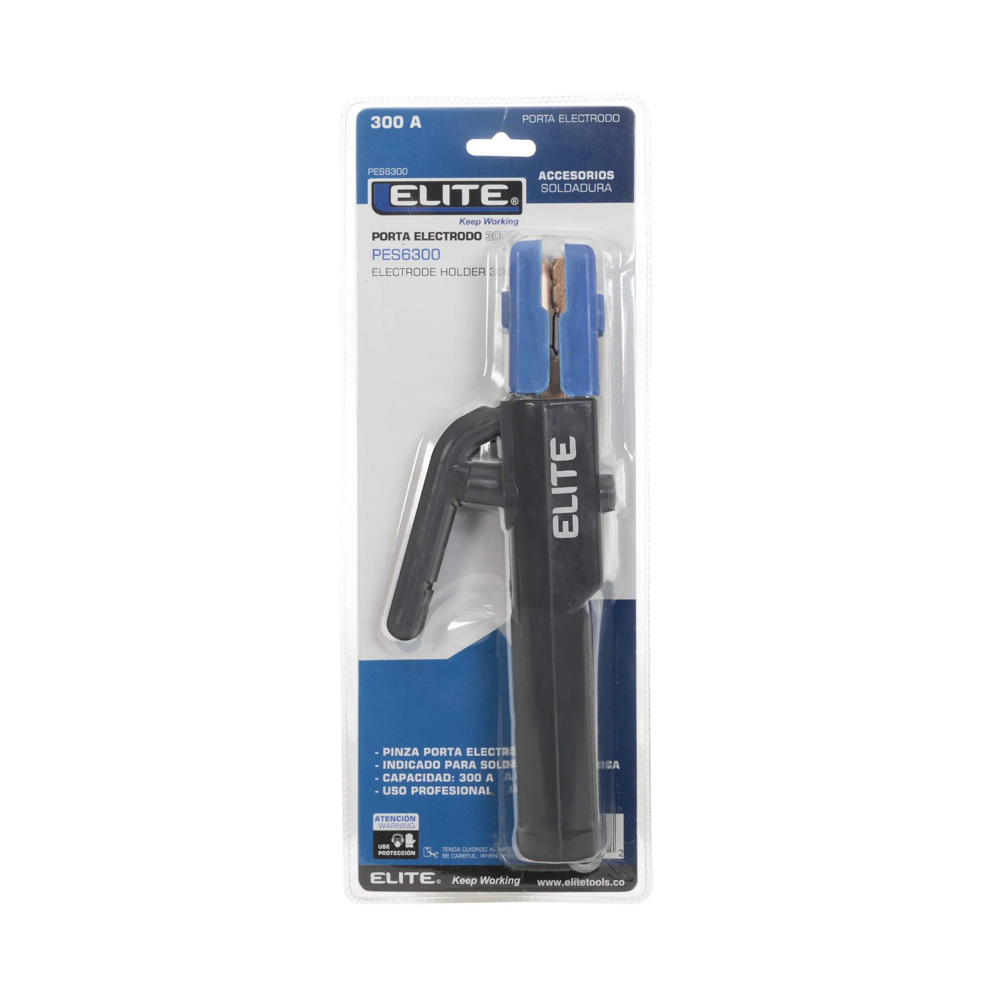PINZA PORTAELECTRODO 300AMP "ELITE"