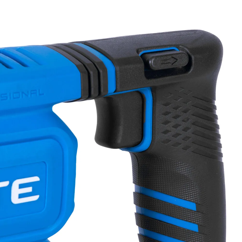 Rotomartillo Inalambrico sin escobillas Línea Xtreme, estuche plastico, 1 broca, mango en D 3 jules 0-1150 RPM, 0-5100 GPM , con batería 4Ah y cargador 2,4ah.