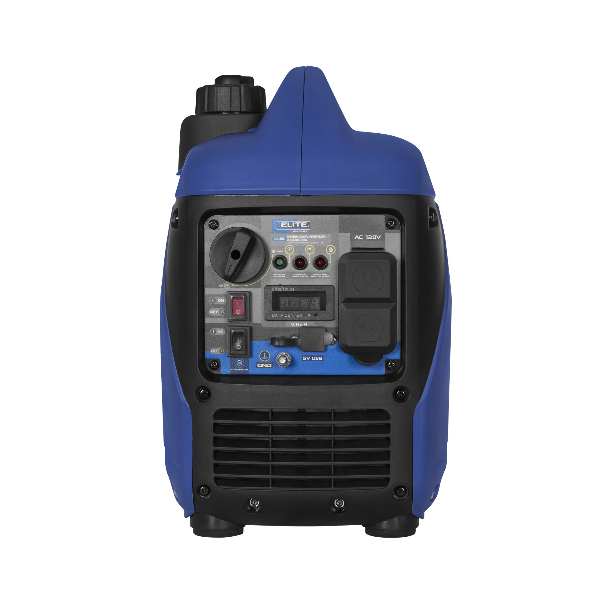 Generador Inversor Portátil a Gasolina ELITE 1.5 Kw . 120 V - 60 Hz, Arranque Manual