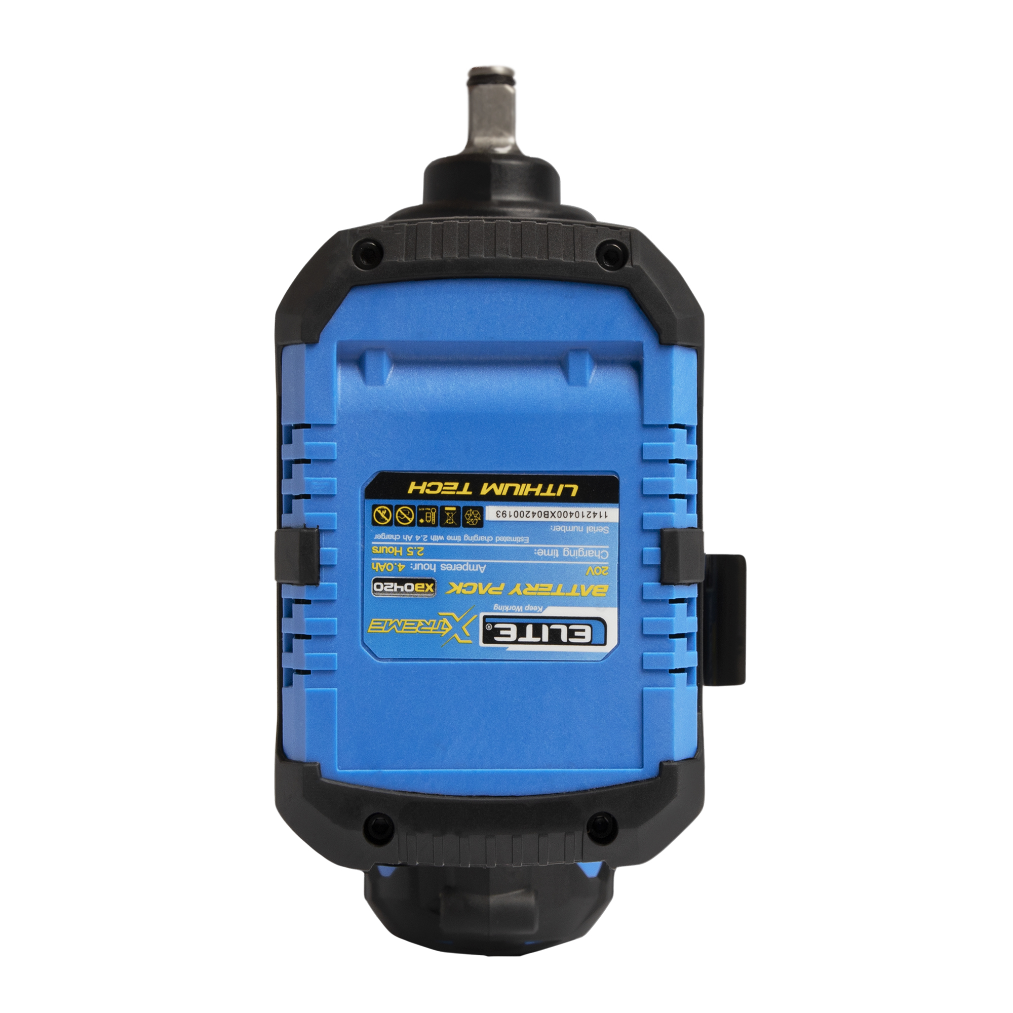 Llave de impacto inalámbrica 20V Eje 1/2" 2.300RPM Ref. XIW20 ELITE