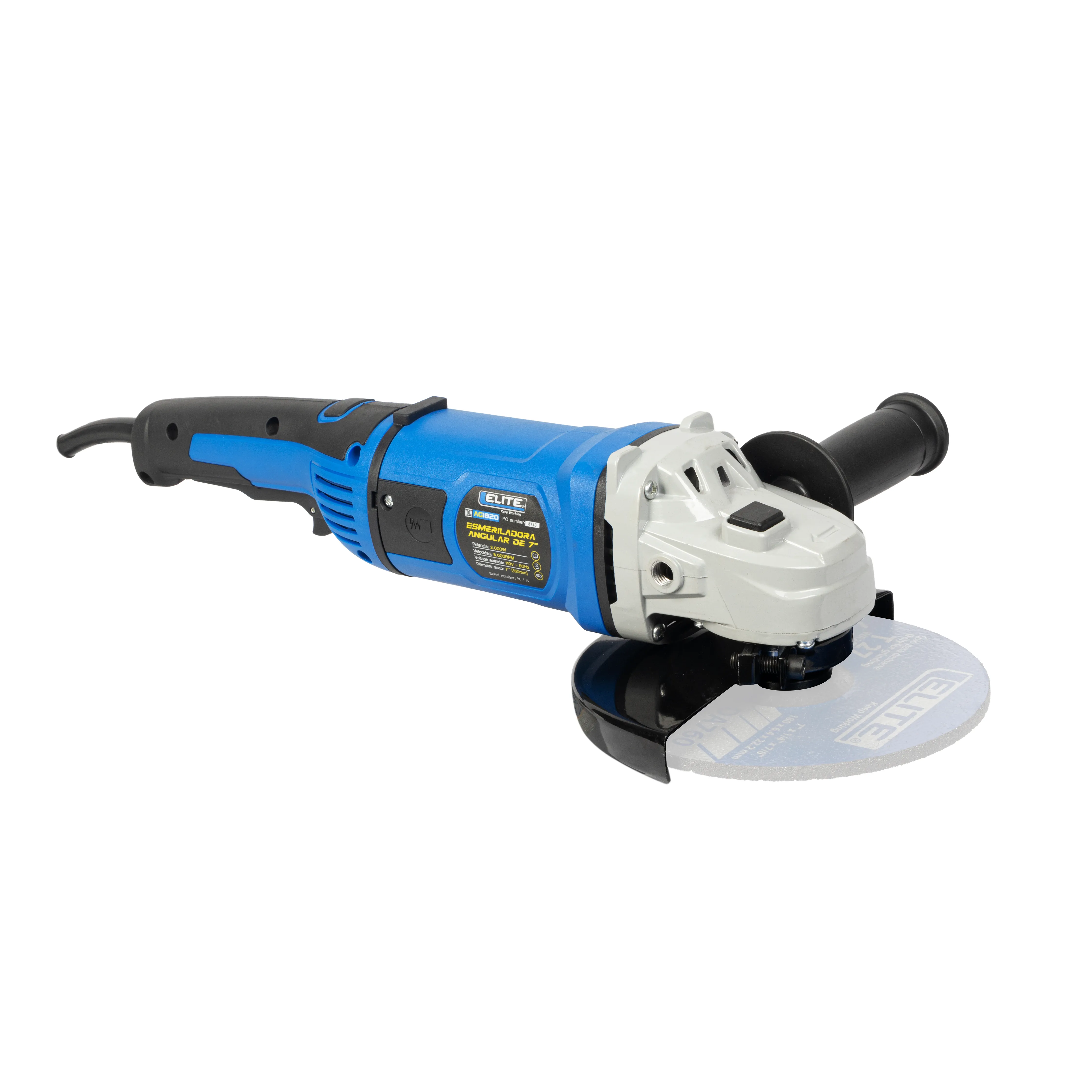 Esmeriladora Angular Industrial 7” AG1820 – 2.000W