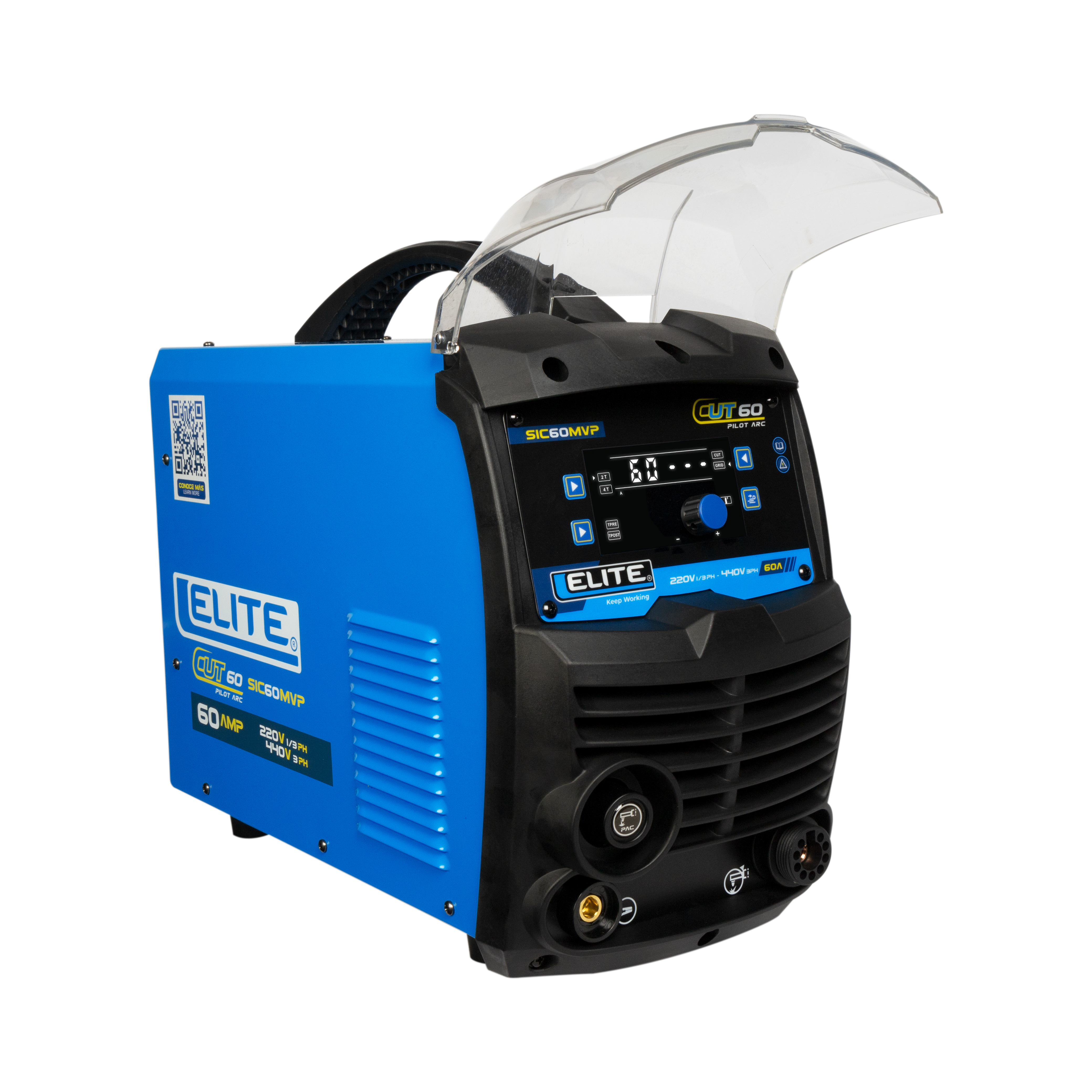 CORTADOR POR PLASMA ELITE SIC60MVP MULTI VOLTAGE 60A CNC READY 220/380/440V