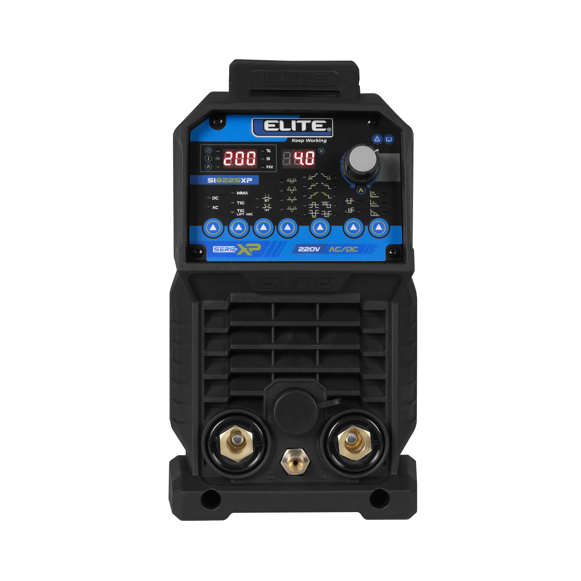 Soldador inversor TIG/MMA HF AC/DC 220V 220A XP - ELITE TIG AC/DC 225 XP