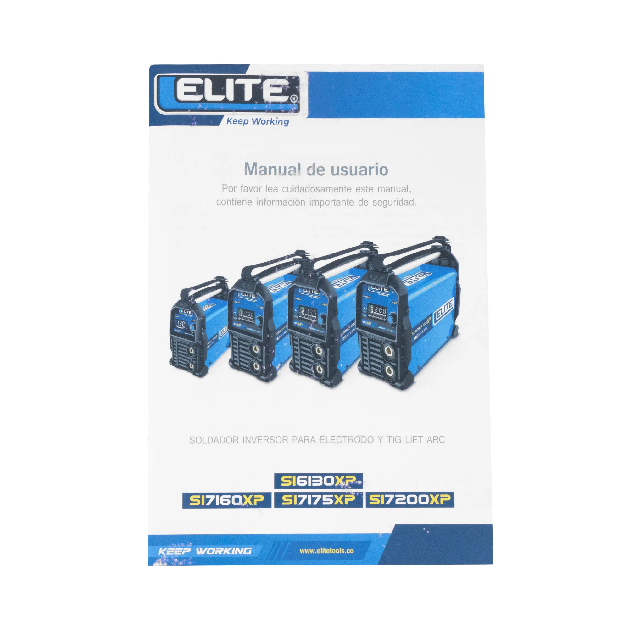 Equipo de soldadura inversor ELITE ARC 200XP 110/220V - 200A