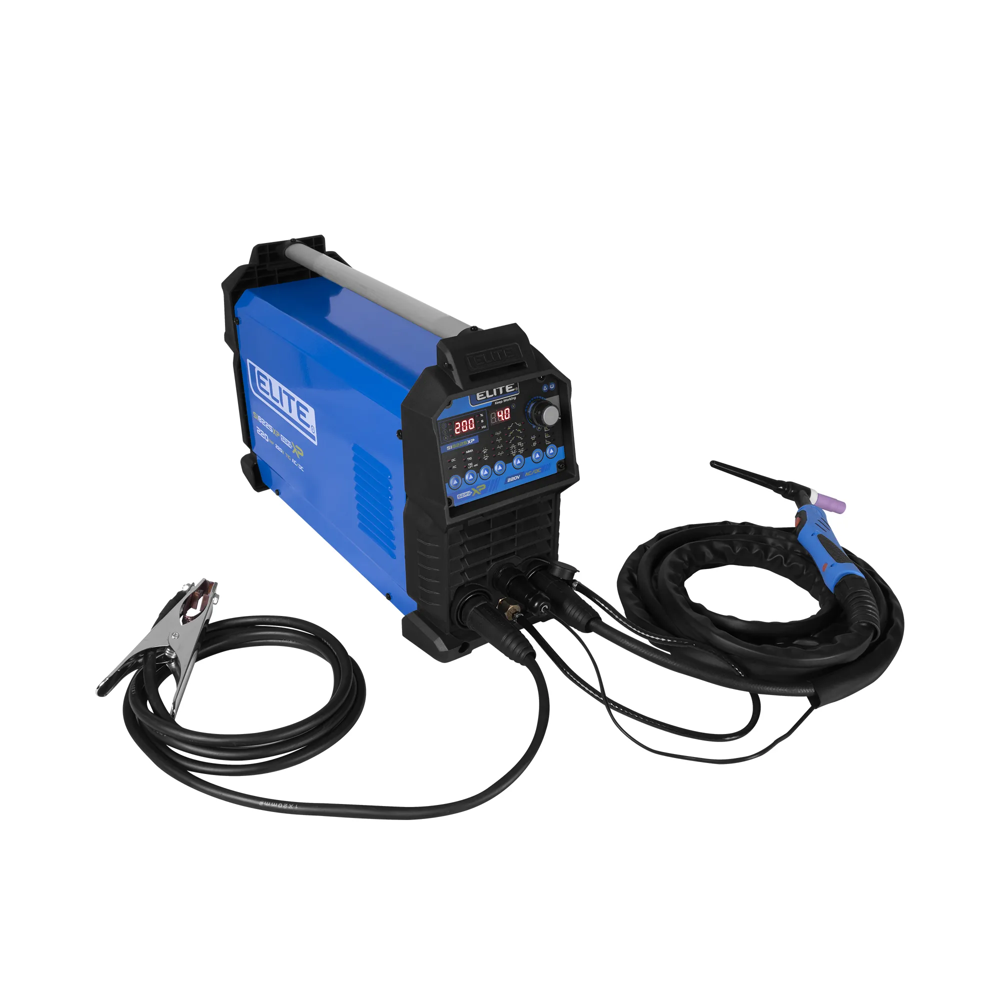Soldador inversor TIG/MMA HF AC/DC 220V 220A XP - ELITE TIG AC/DC 225 XP