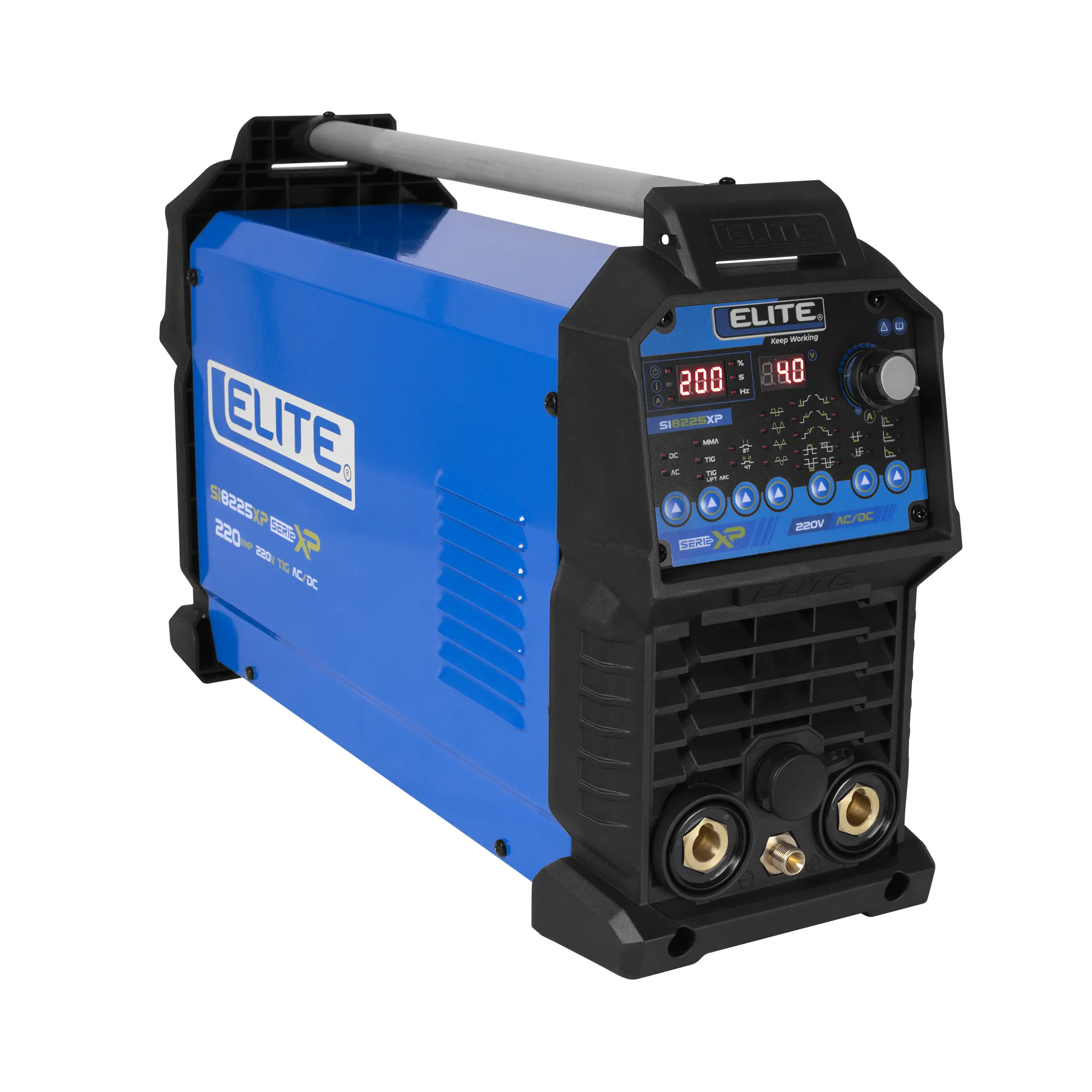 Soldador inversor TIG/MMA HF AC/DC 220V 220A XP - ELITE TIG AC/DC 225 XP