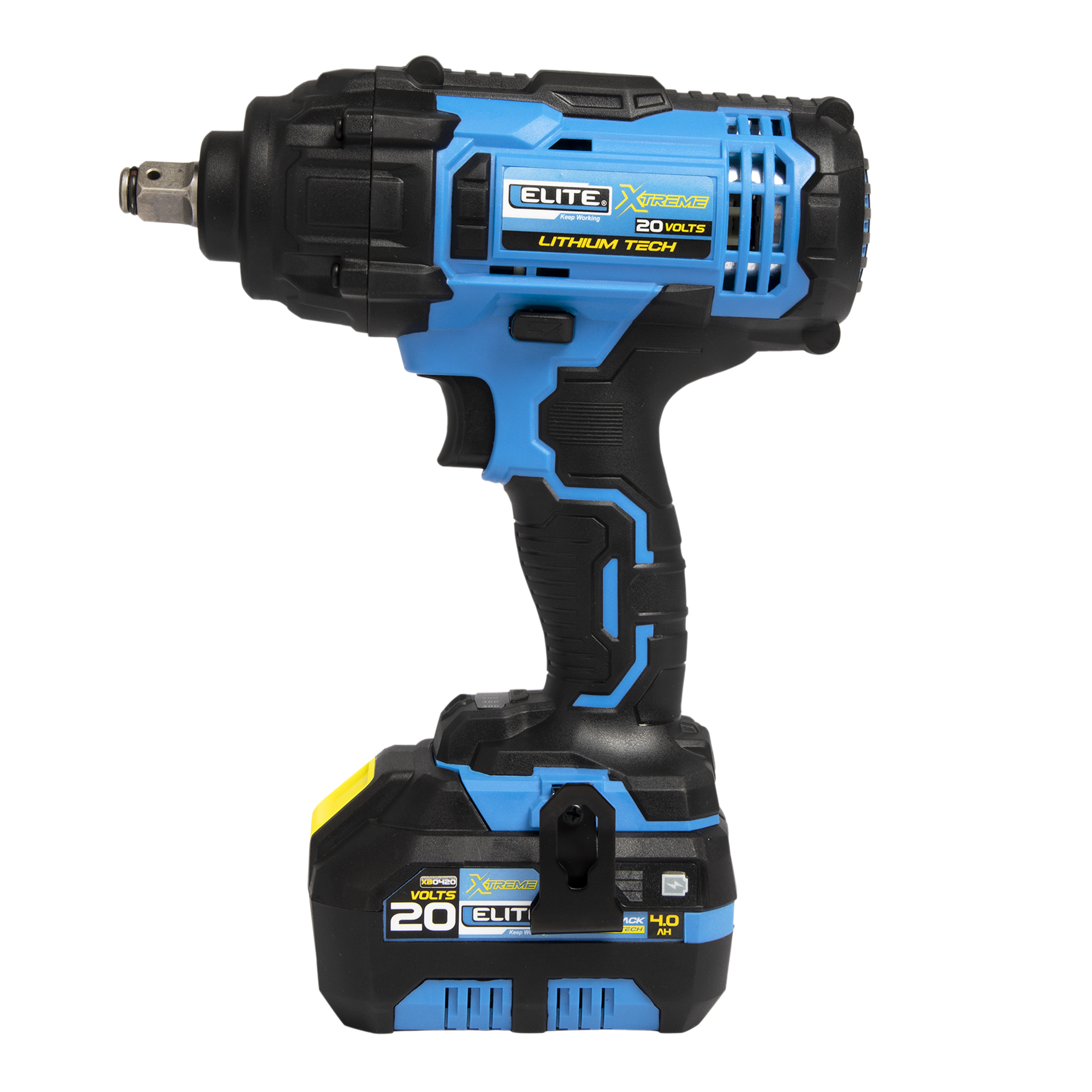 Llave de impacto inalámbrica 20V Eje 1/2" 2.300RPM Ref. XIW20 ELITE