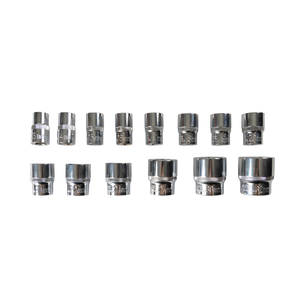 Juego de Herramientas Mecánicas Profesional ELITE de 150 Piezas CR-V 1/4” – 3/8” – 1/2”