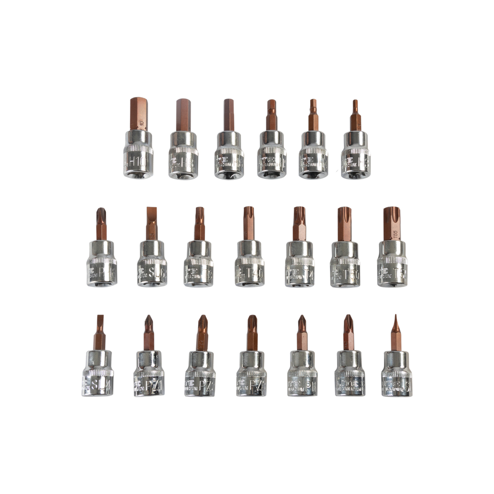 Juego de Herramientas Mecánicas Profesional ELITE de 150 Piezas CR-V 1/4” – 3/8” – 1/2”