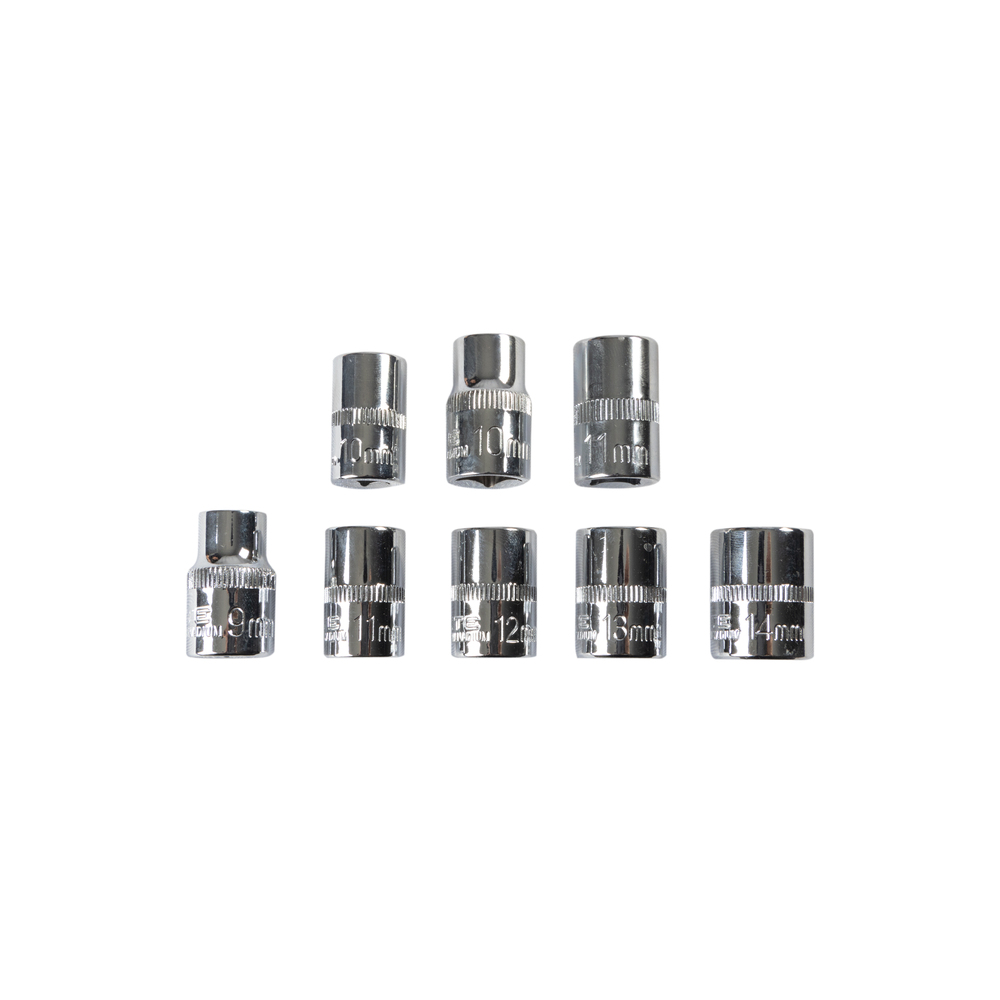 Juego de Herramientas Mecánicas Profesional ELITE de 150 Piezas CR-V 1/4” – 3/8” – 1/2”