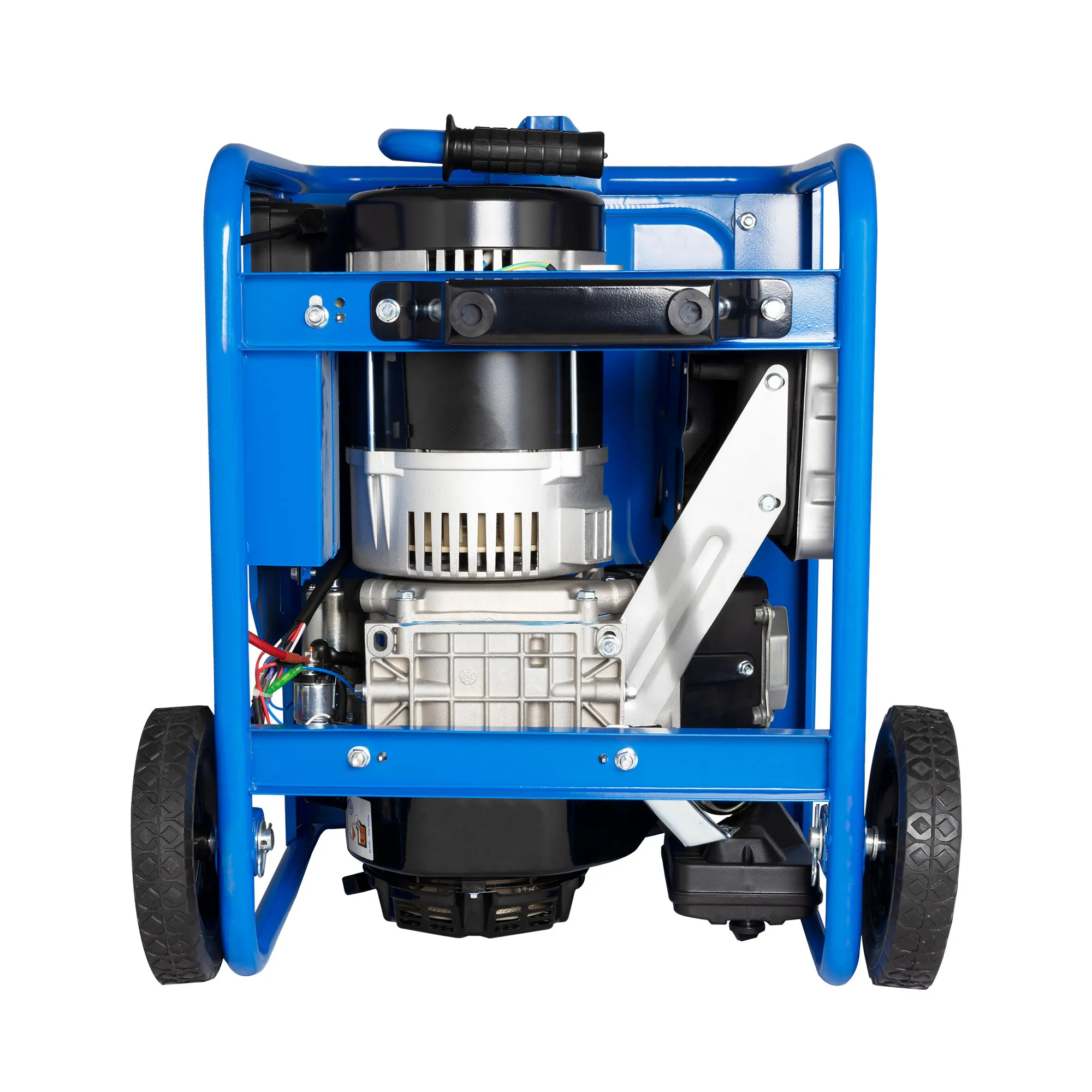 Generador Portatil a Gasolina, Potencia Maxima 4kW, 4 Tiempos, Capacidad del Tanque de 15L, Arranque Manual y Electrico Tipo Switch