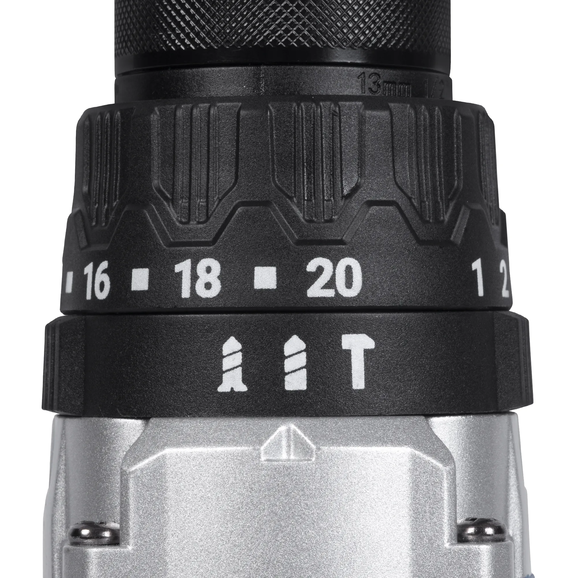 Taladro percutor inalambrico brushless 21V + 1 bateria 2 amp + 1 bateria 4 amp + cargador