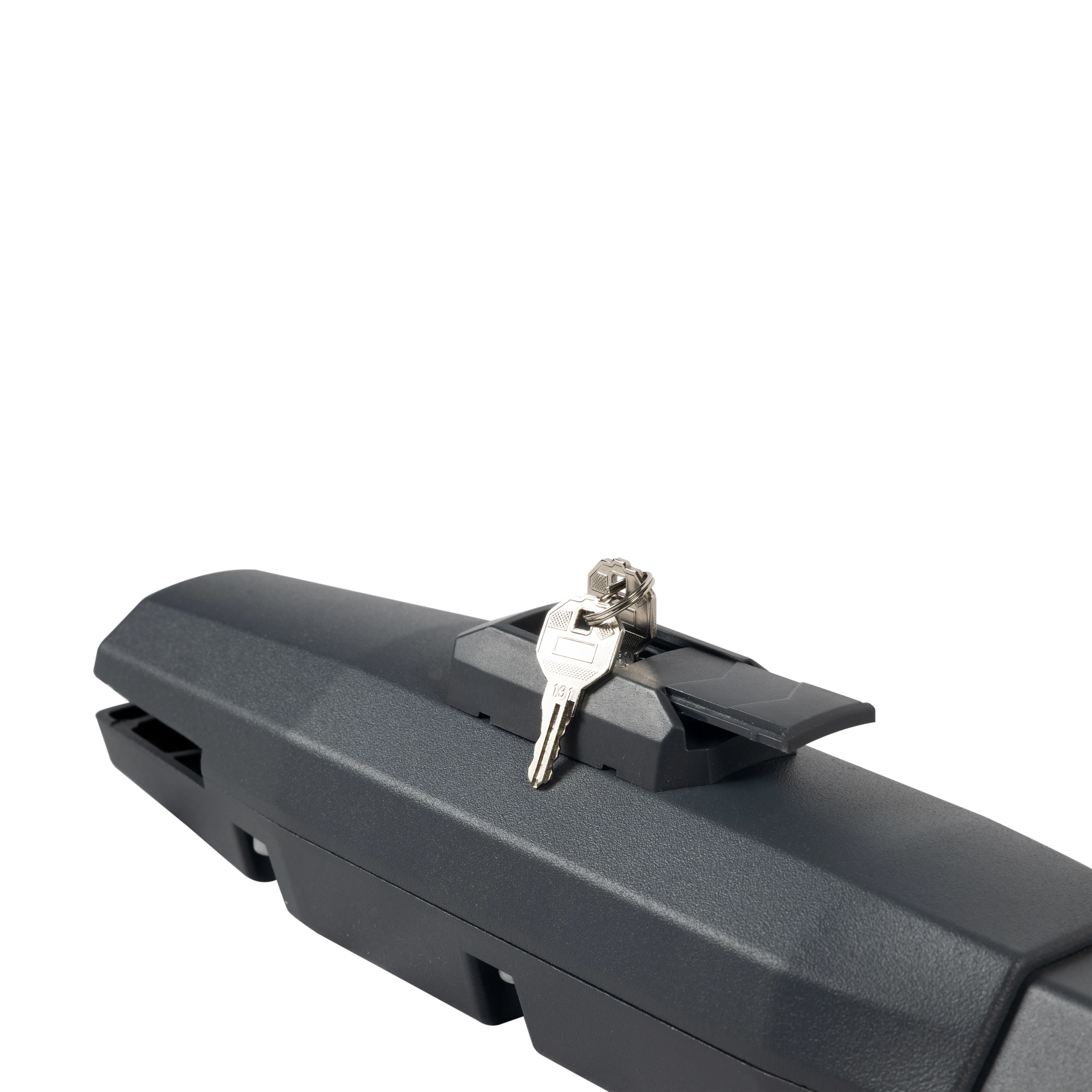 Motor para puerta batiente automática a 24V, con función antiaplastamiento. Incluye tarjeta controladora, batería y 2 controles remotos.