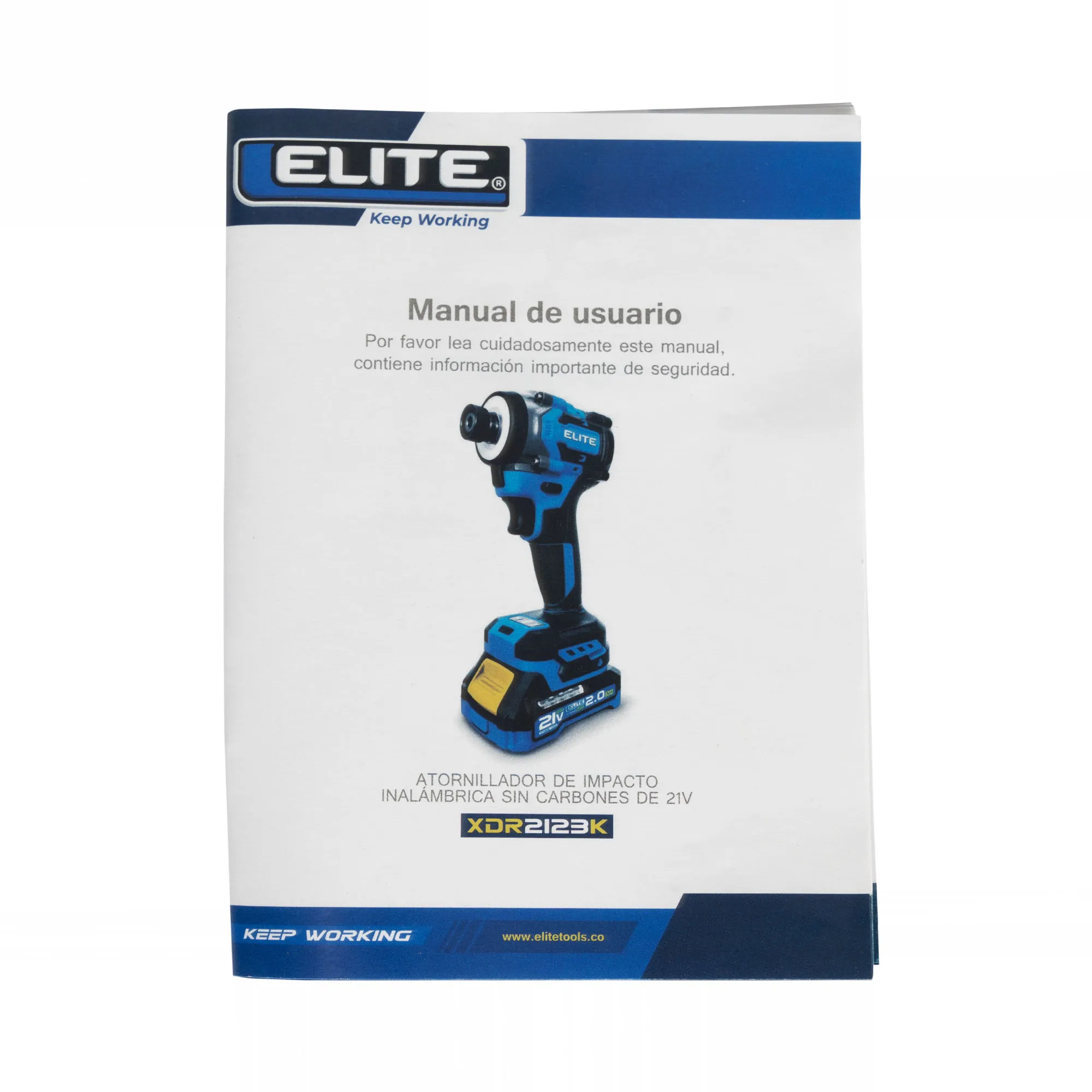 Atornillador de impacto inalambrico 21v