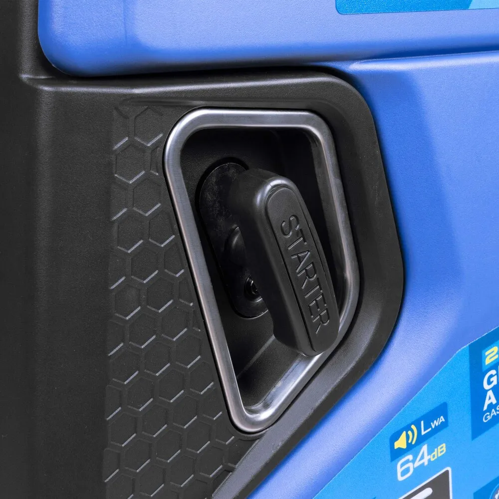 Generador inversor a gasolina Elite 2G70i 6.6 kW 110/220 V 60 Hz monofásico con arranque manual y eléctrico