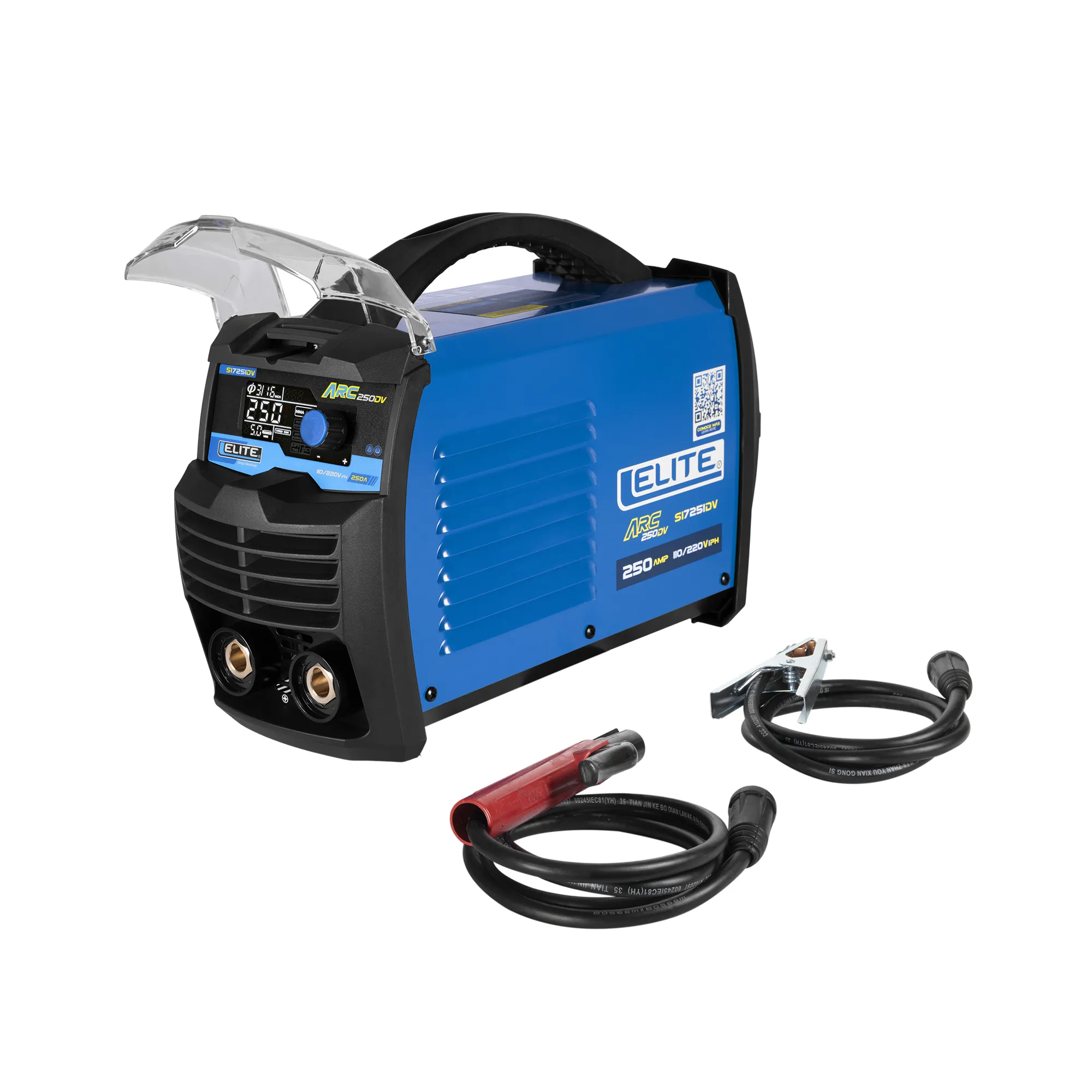 Soldador Inversor ELITE SI7251DV ARC 250DV MMA Pulsado / MMA / TIG Lift Arc 110/220V Profesional Especialista