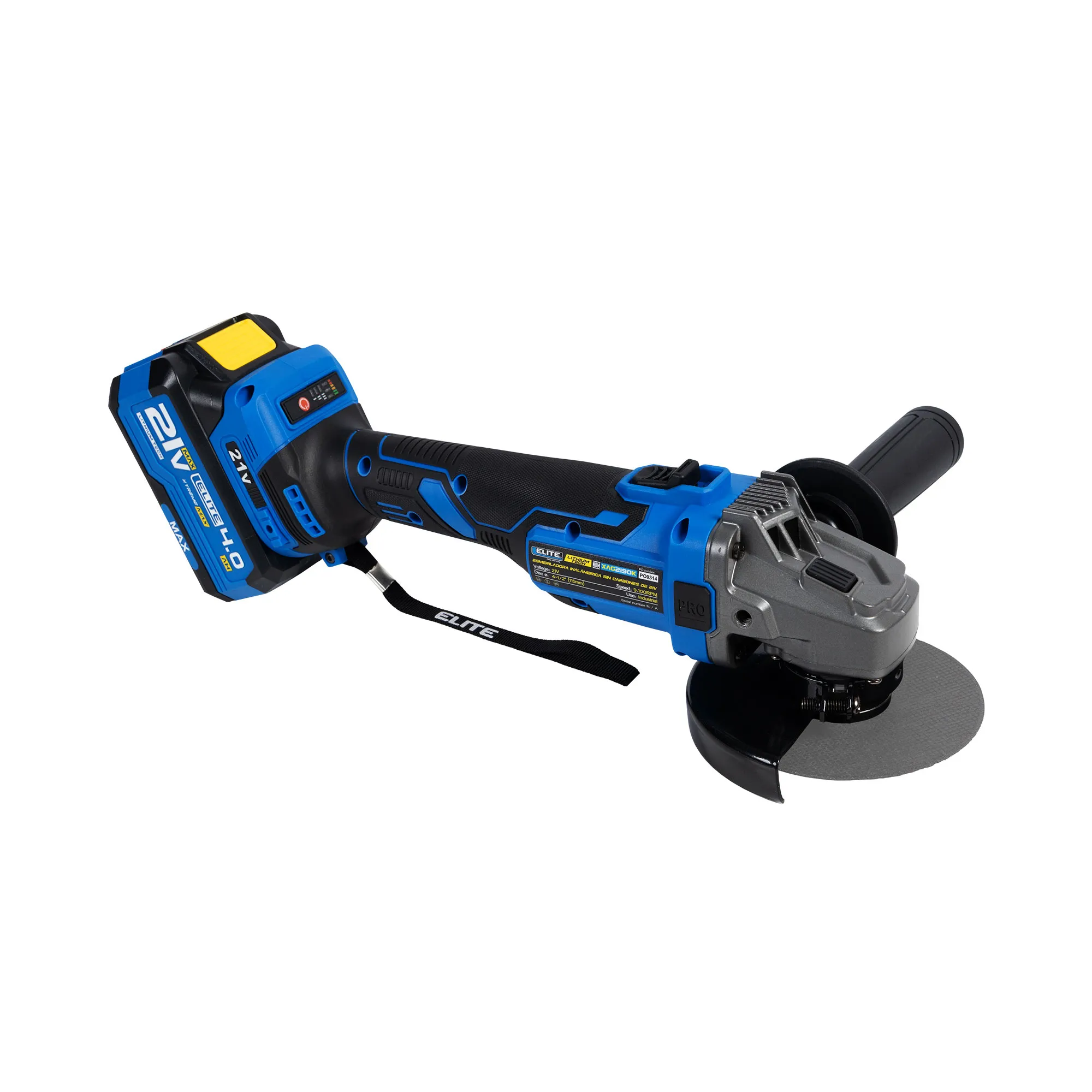 Taladro de impacto inalambrico 21V + Esmeriladora inalambrica brushless 21V