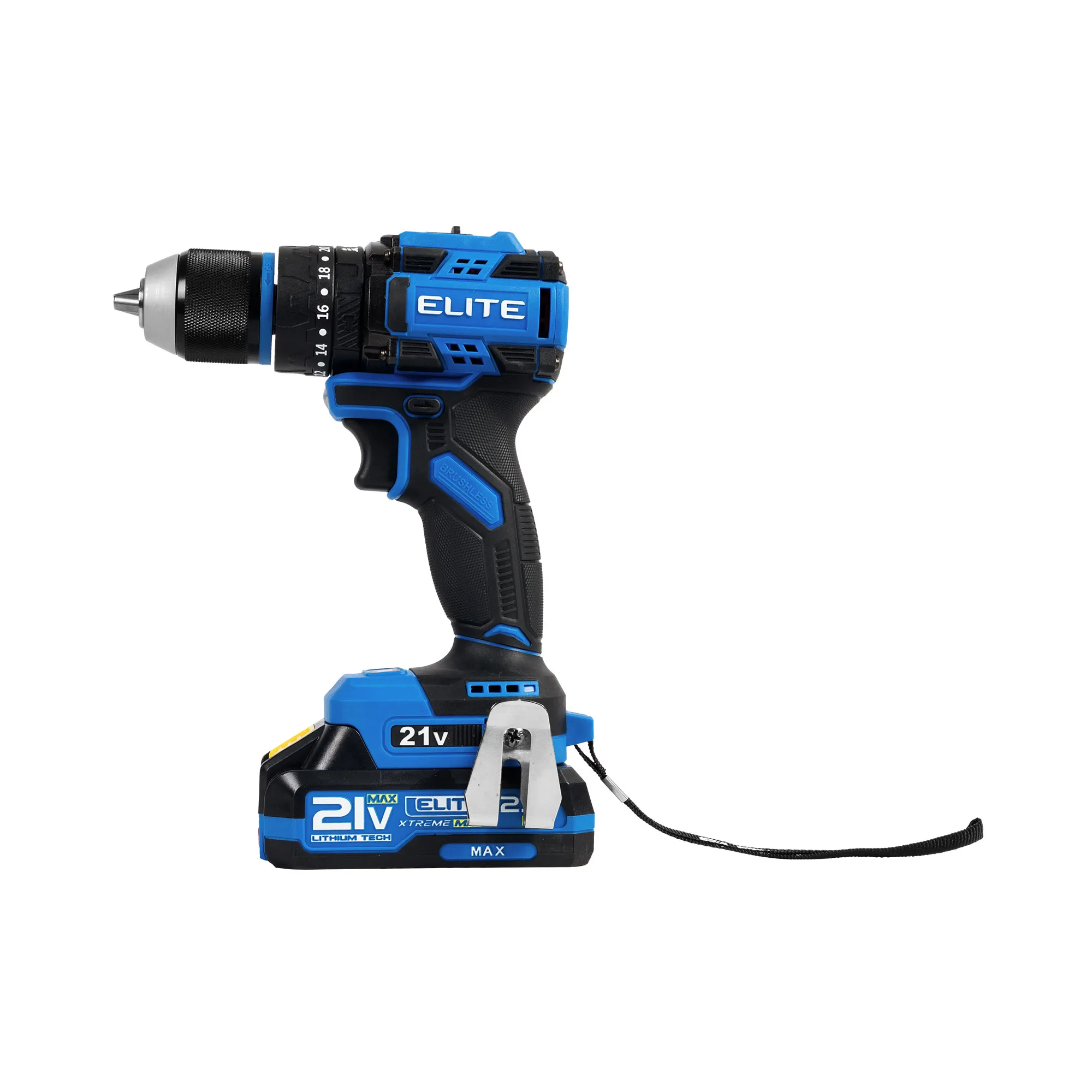 Taladro de impacto inalambrico 21V + Esmeriladora inalambrica brushless 21V