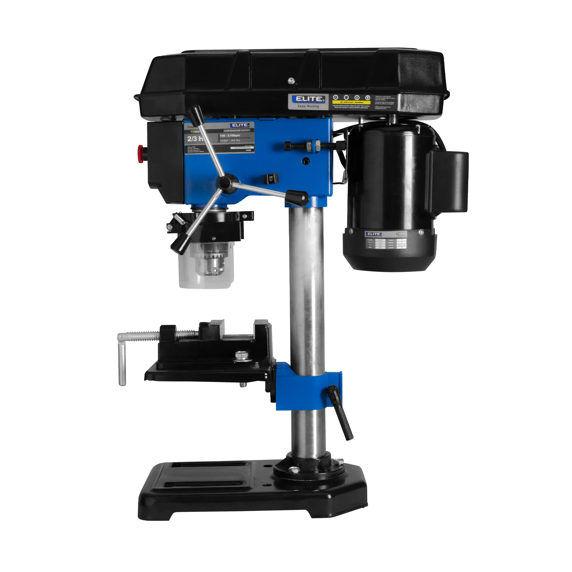 Taladro de banco 500 watts Elite profesional