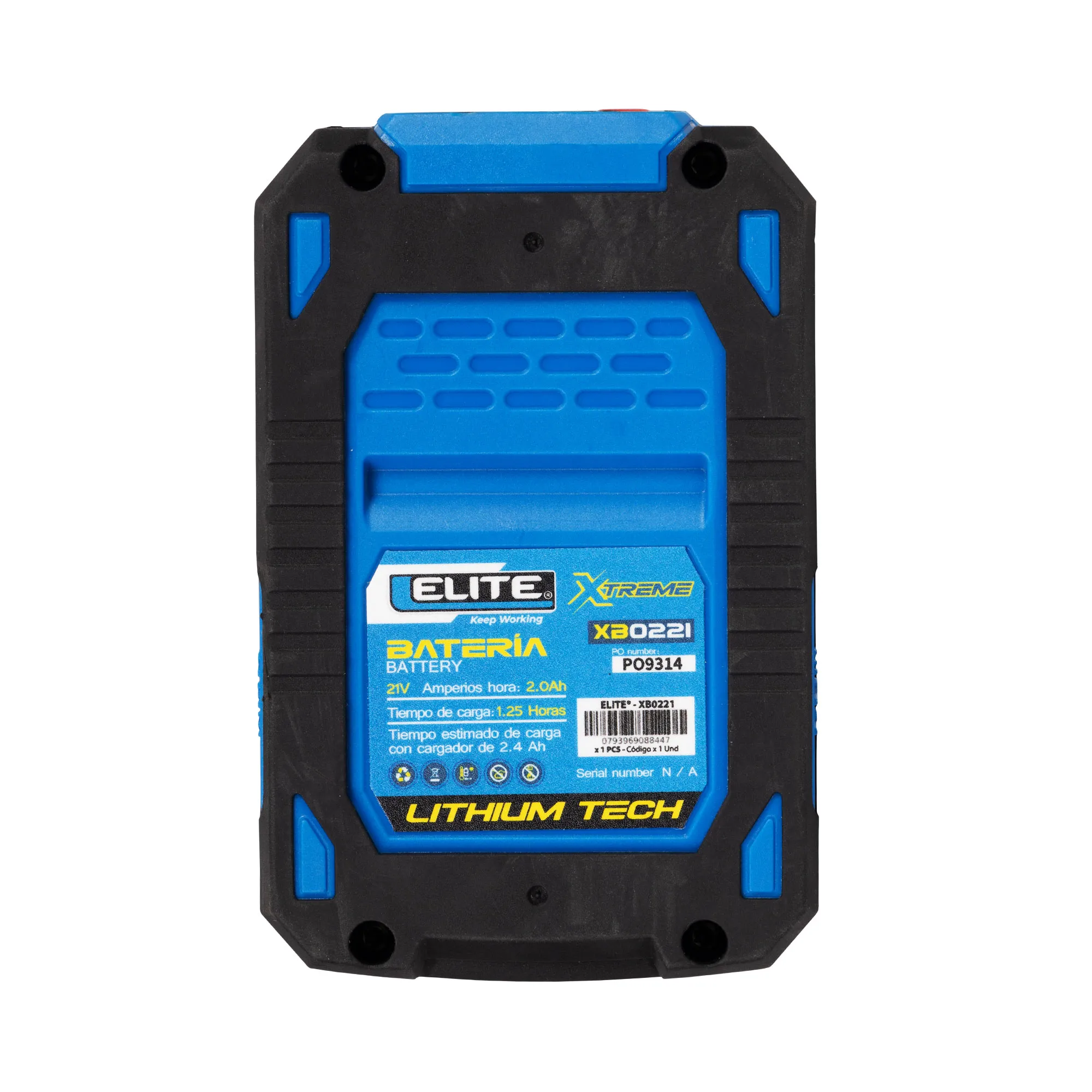 Taladro de impacto inalambrico 21V + Esmeriladora inalambrica brushless 21V