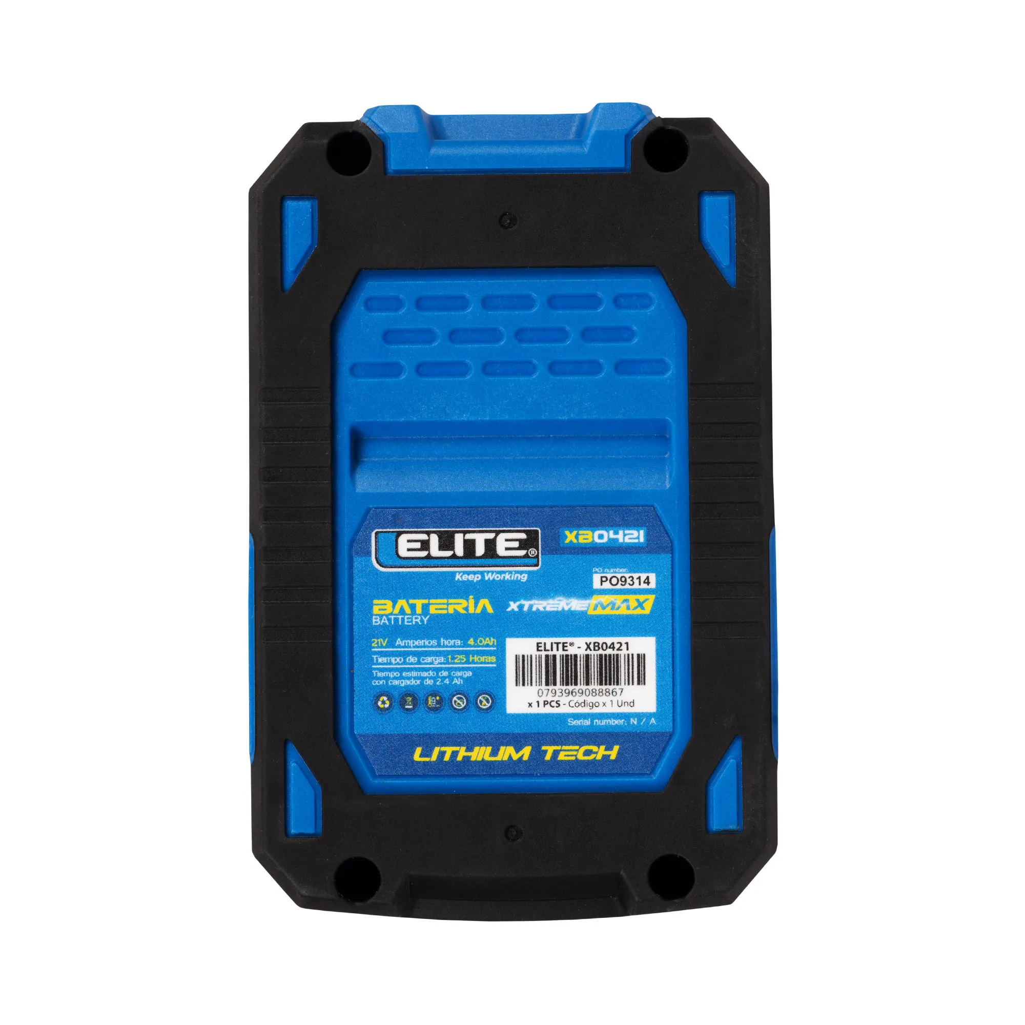 Taladro de impacto inalambrico 21V + Esmeriladora inalambrica brushless 21V