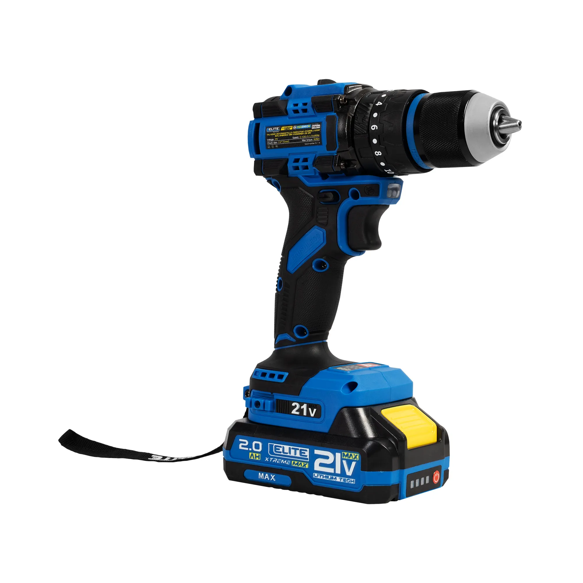 Taladro de impacto inalambrico 21V + Esmeriladora inalambrica brushless 21V