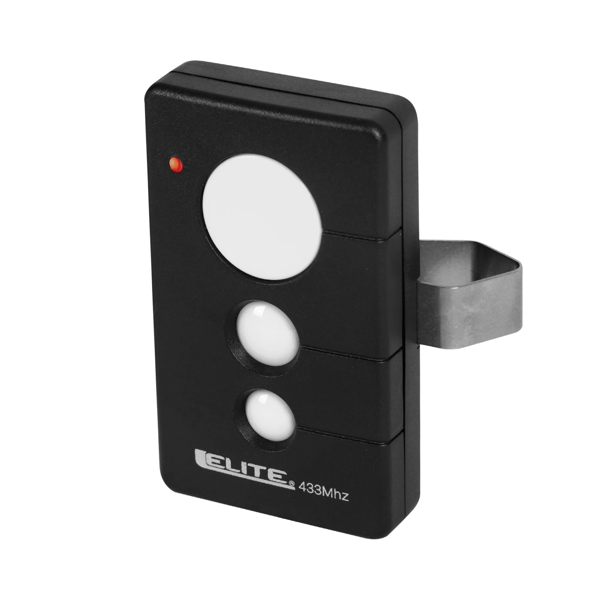 Motor para puerta batiente automática a 24V, con función antiaplastamiento. Incluye tarjeta controladora, batería y 2 controles remotos.