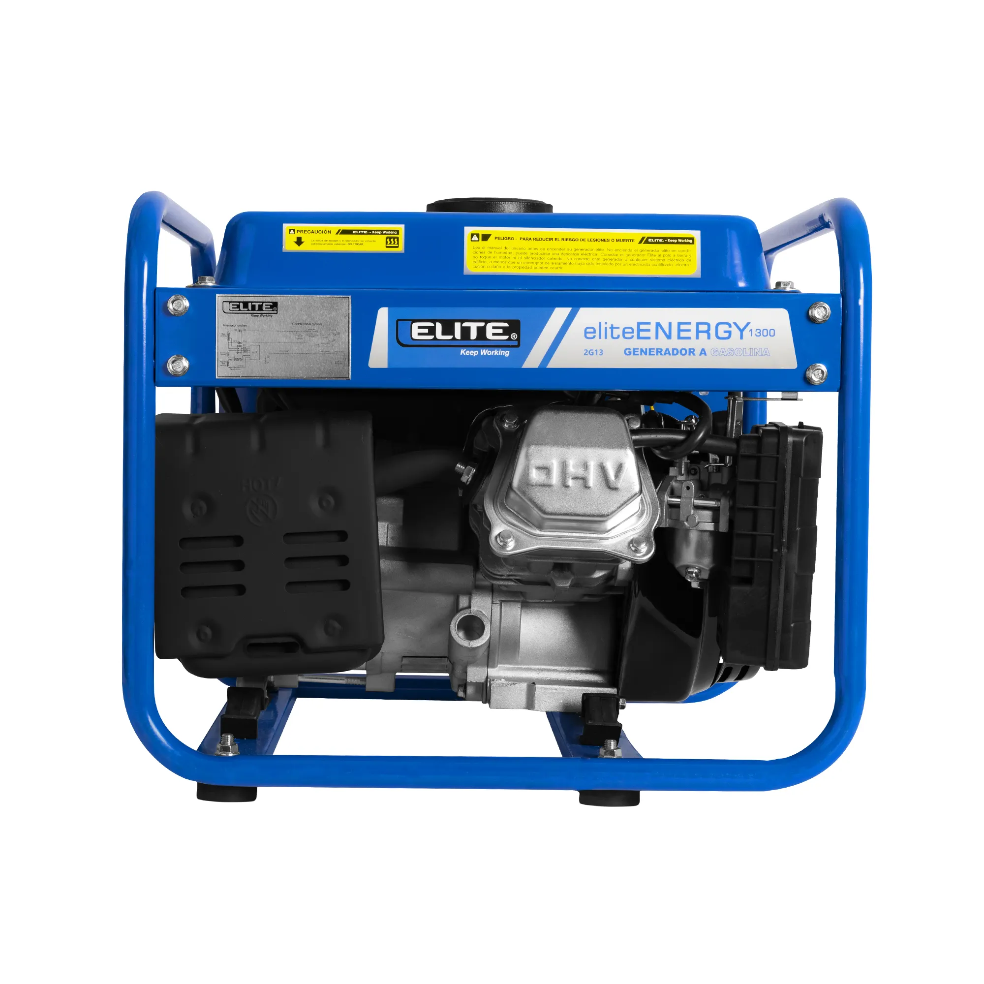 Generador eléctrico a gasolina 1300W ELITE