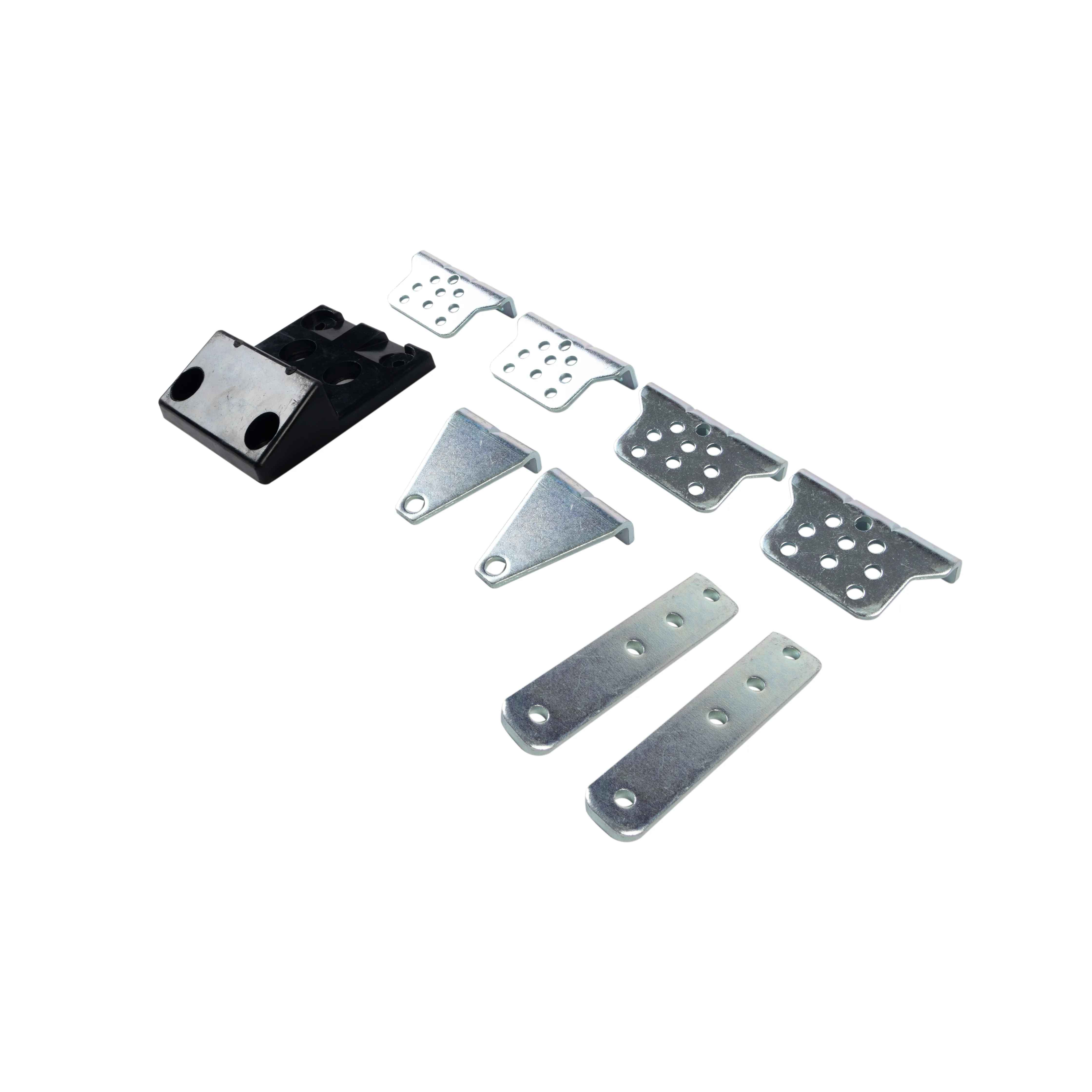 Motor para puerta batiente automática a 24V, con función antiaplastamiento. Incluye tarjeta controladora, batería y 2 controles remotos.