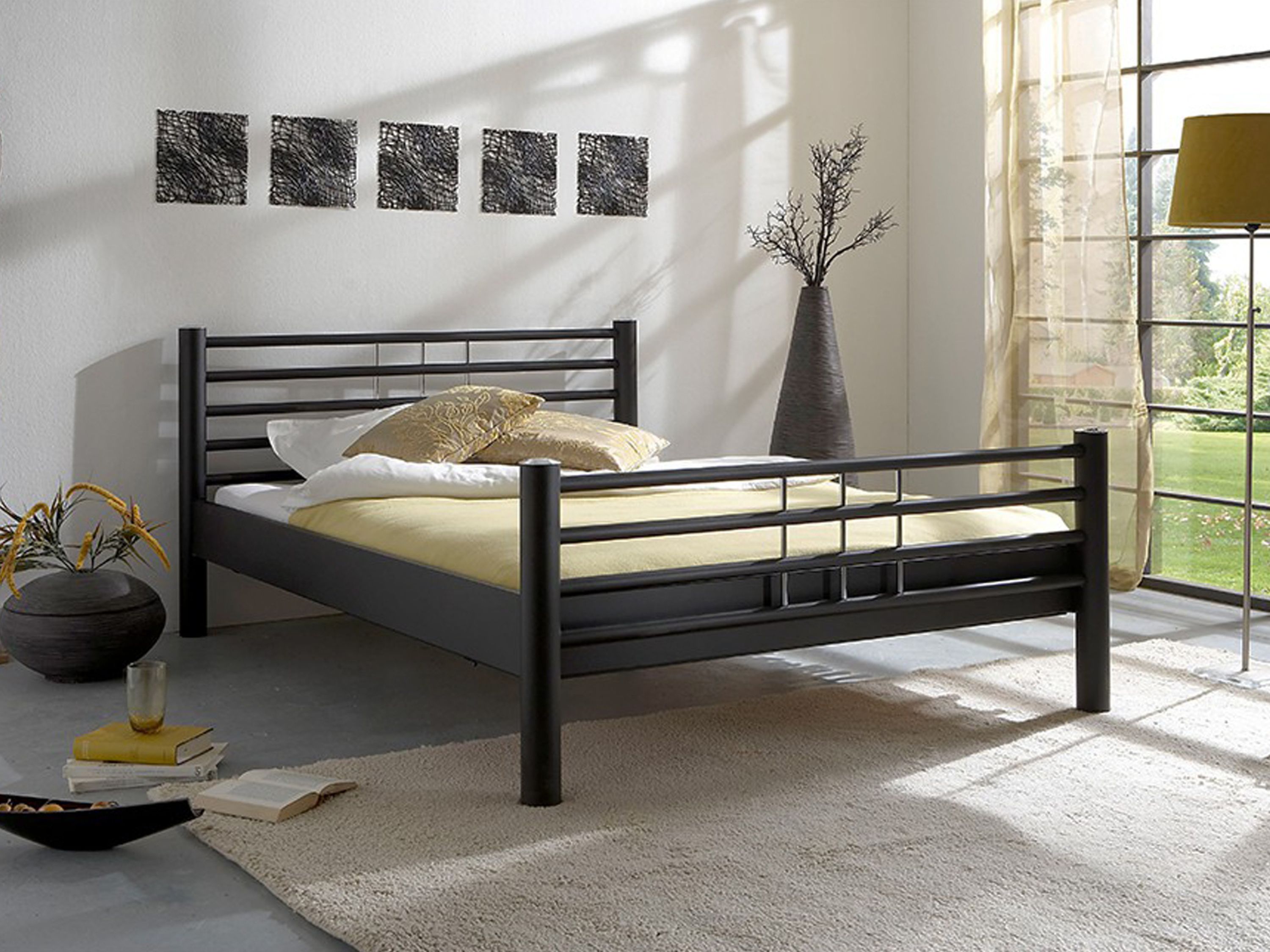 Bed Davos | 90 x 200 cm | Antraciet
