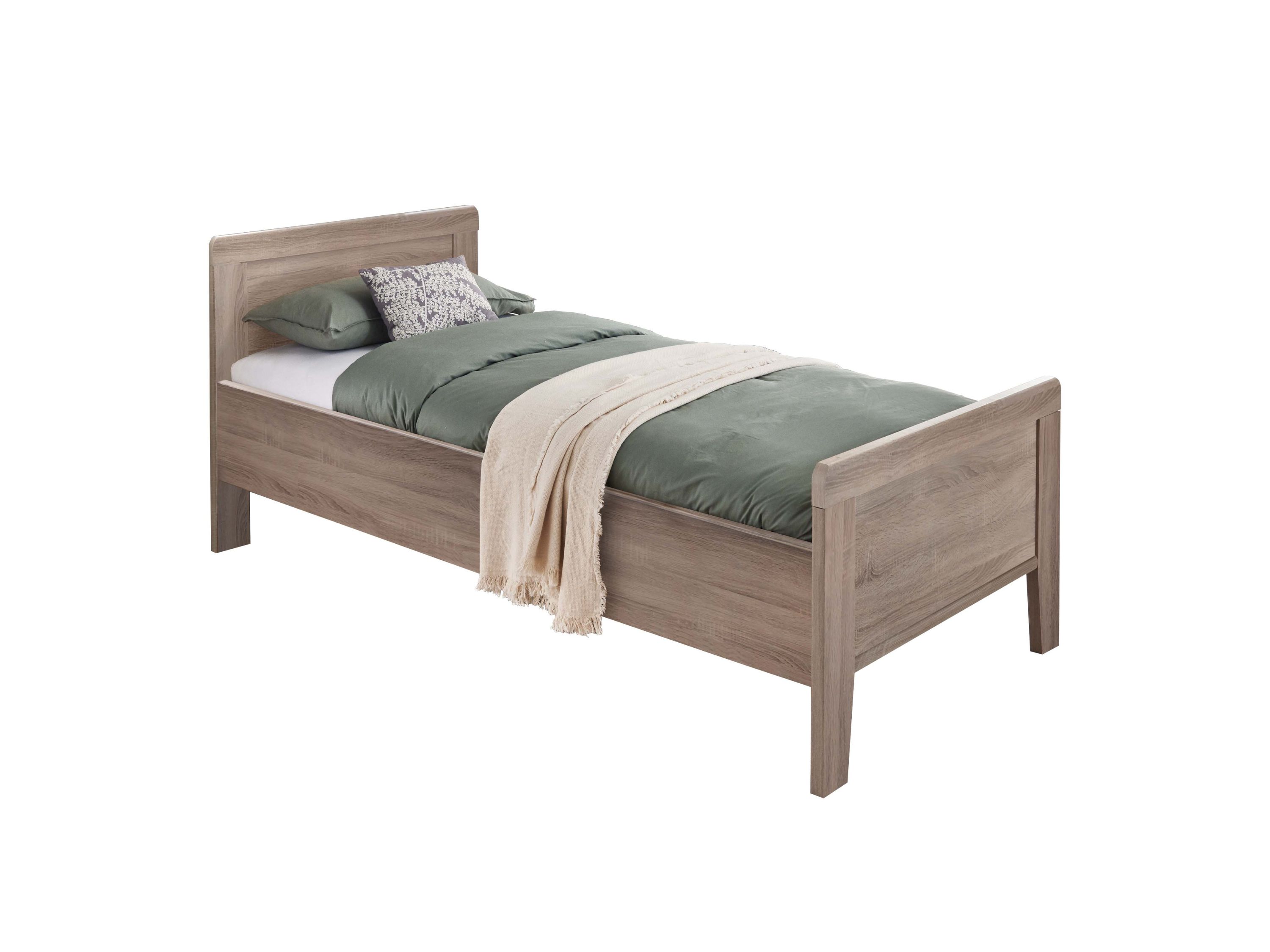 Bed Ibiza | 90 x 200 cm | Truffel Eik