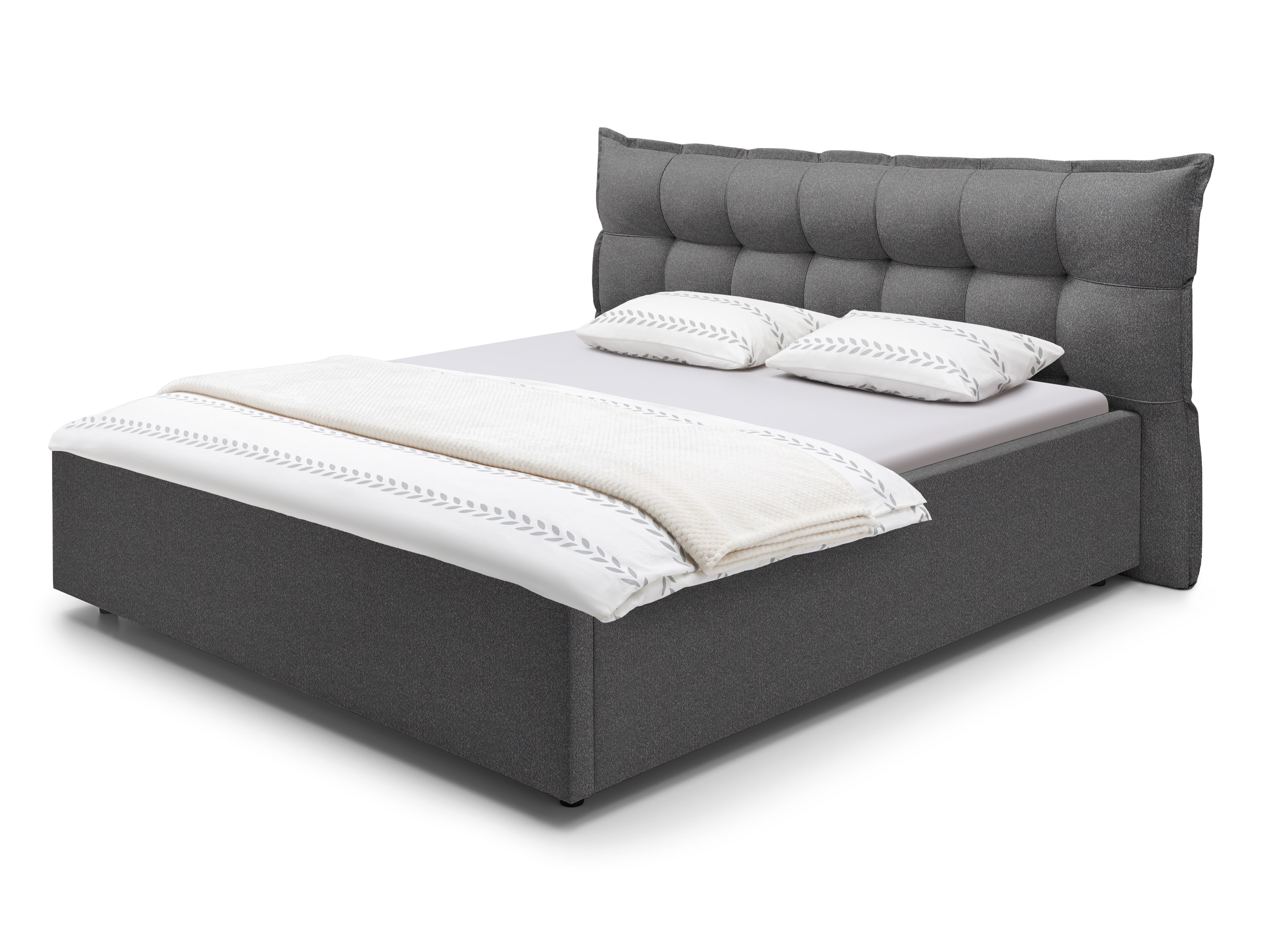 Bed Luik | 200 x 220 cm | Rhythm 882, antraciet