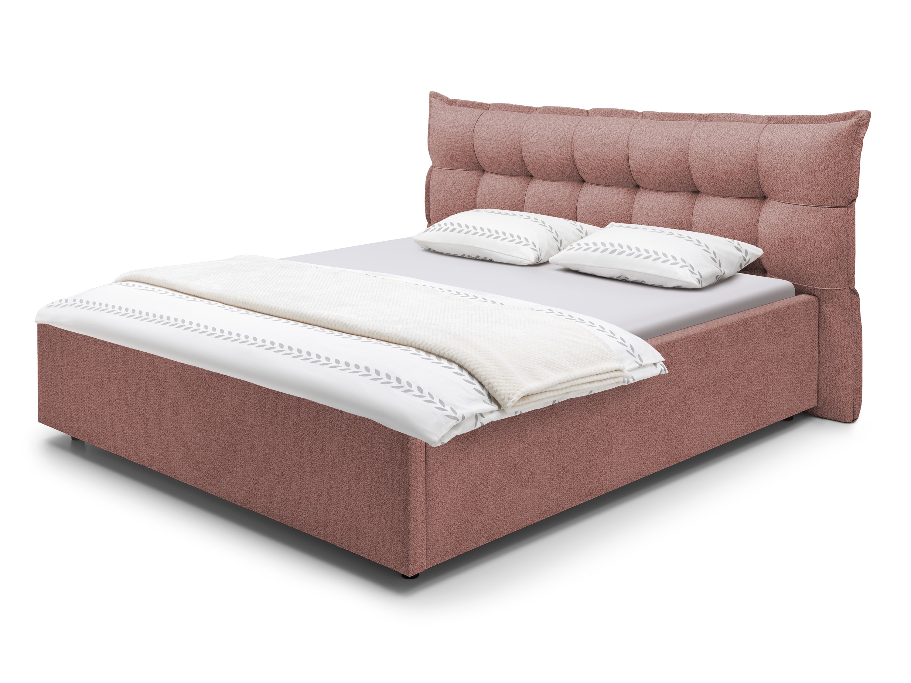 Bed Luik | 160 x 220 cm | Rhythm 889, roze