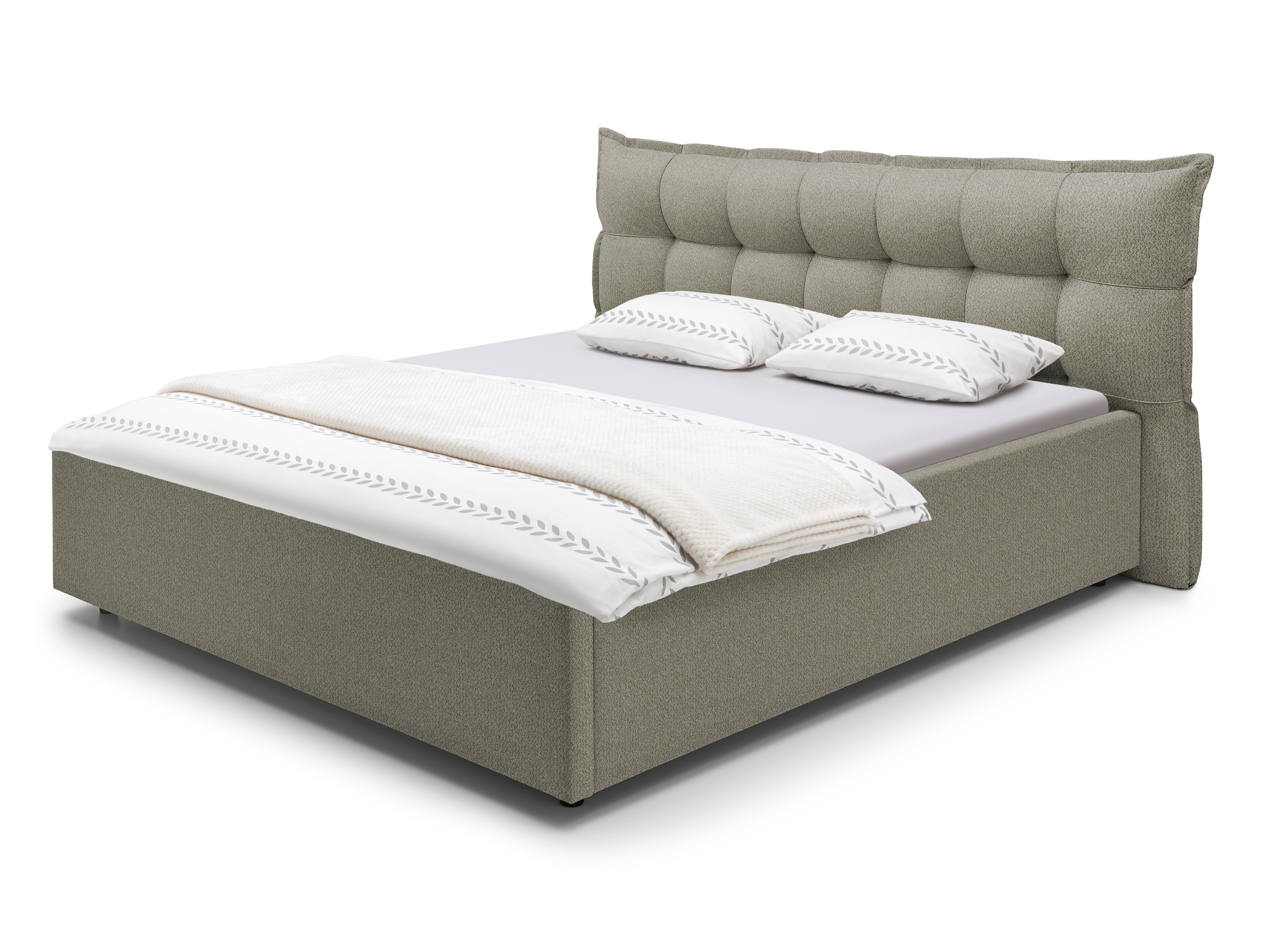 Bed Luik | 140 x 220 cm | Rhythm 876, tijm