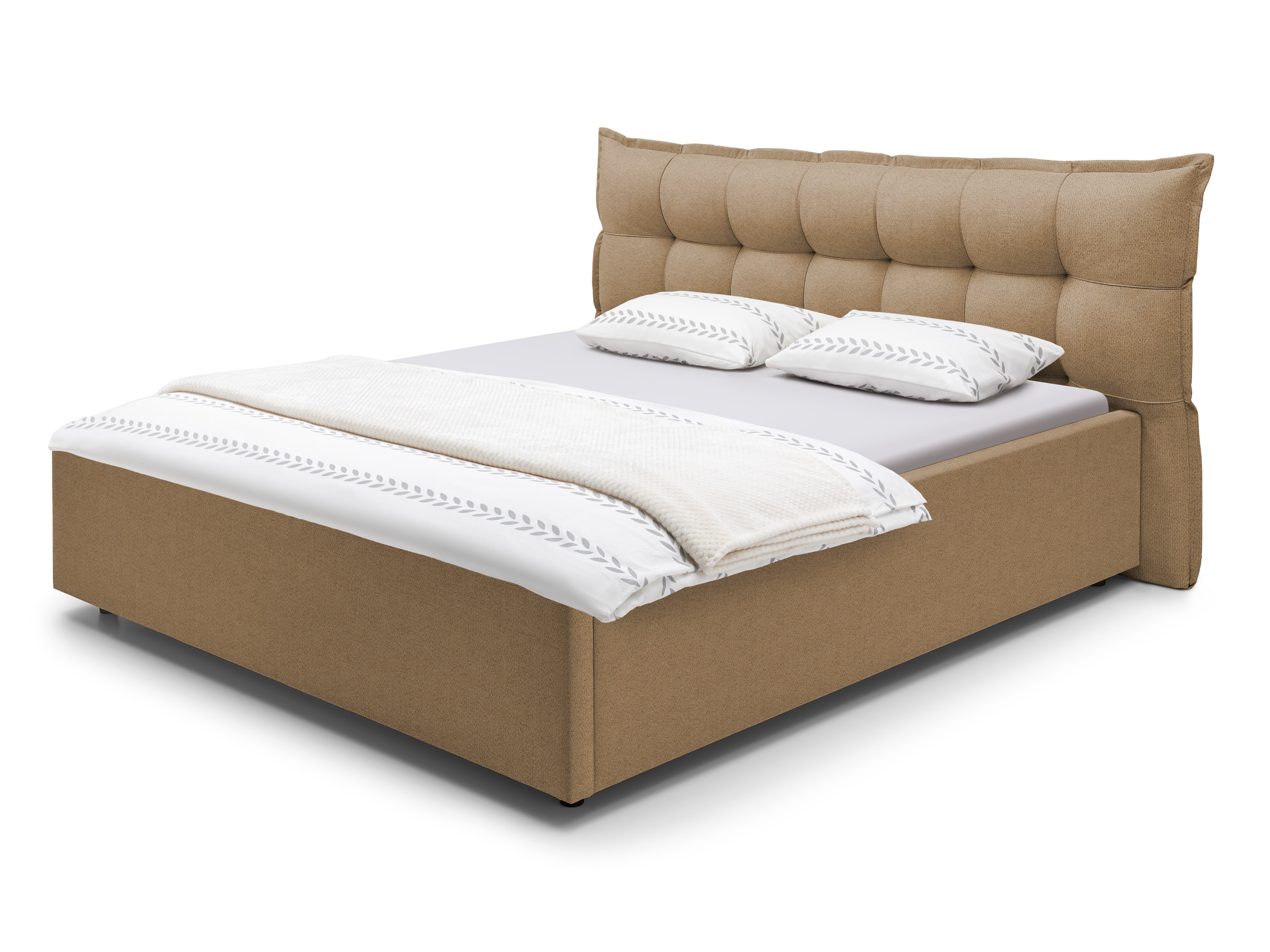 Bed Luik | 140 x 220 cm | Rhythm 887, caramel