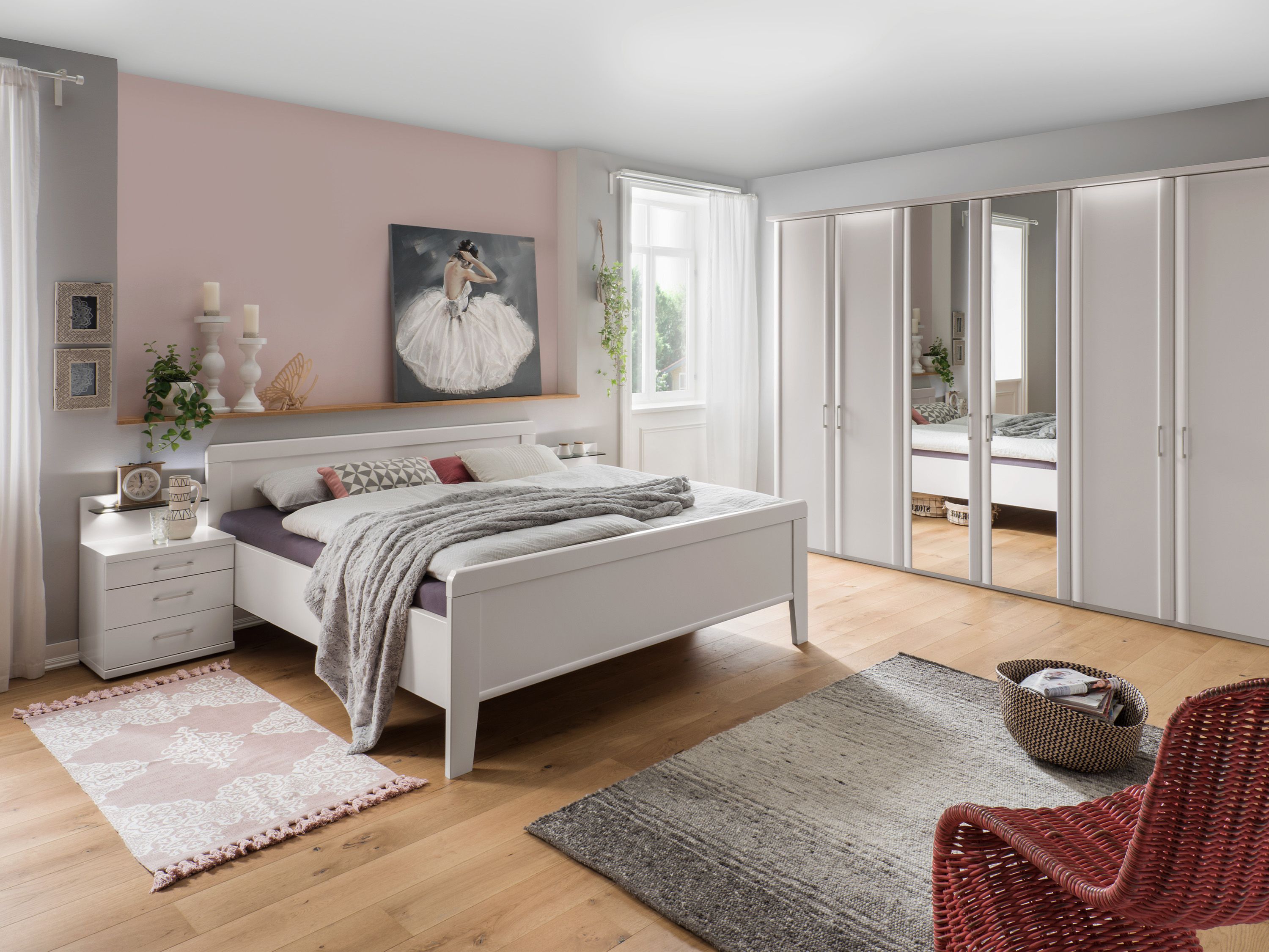 Bed Ibiza | 100 x 200 cm | Alpine Wit
