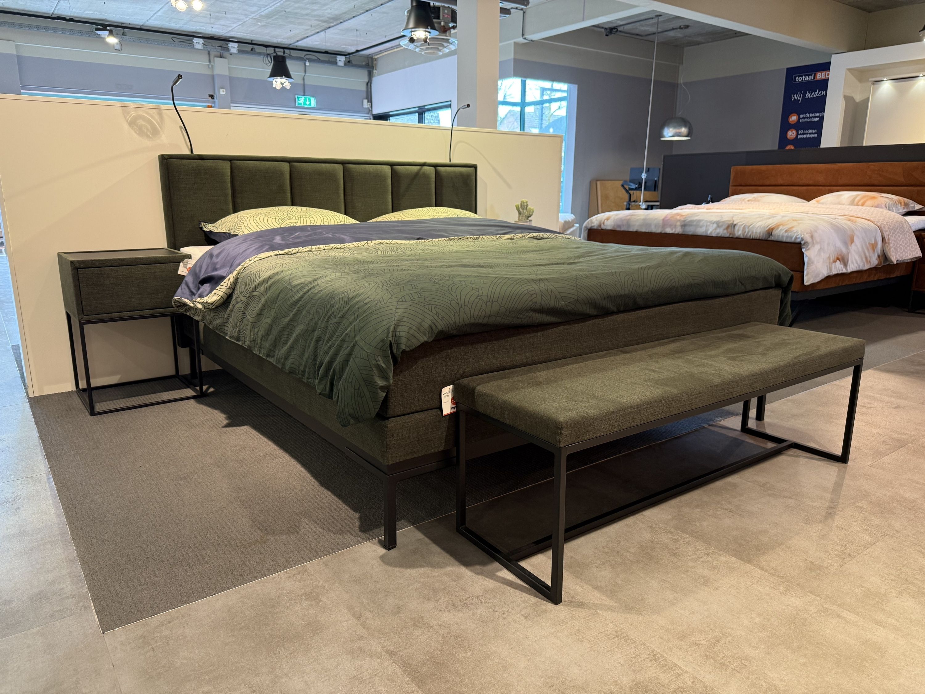 Boxspring Marseille - Showroomset