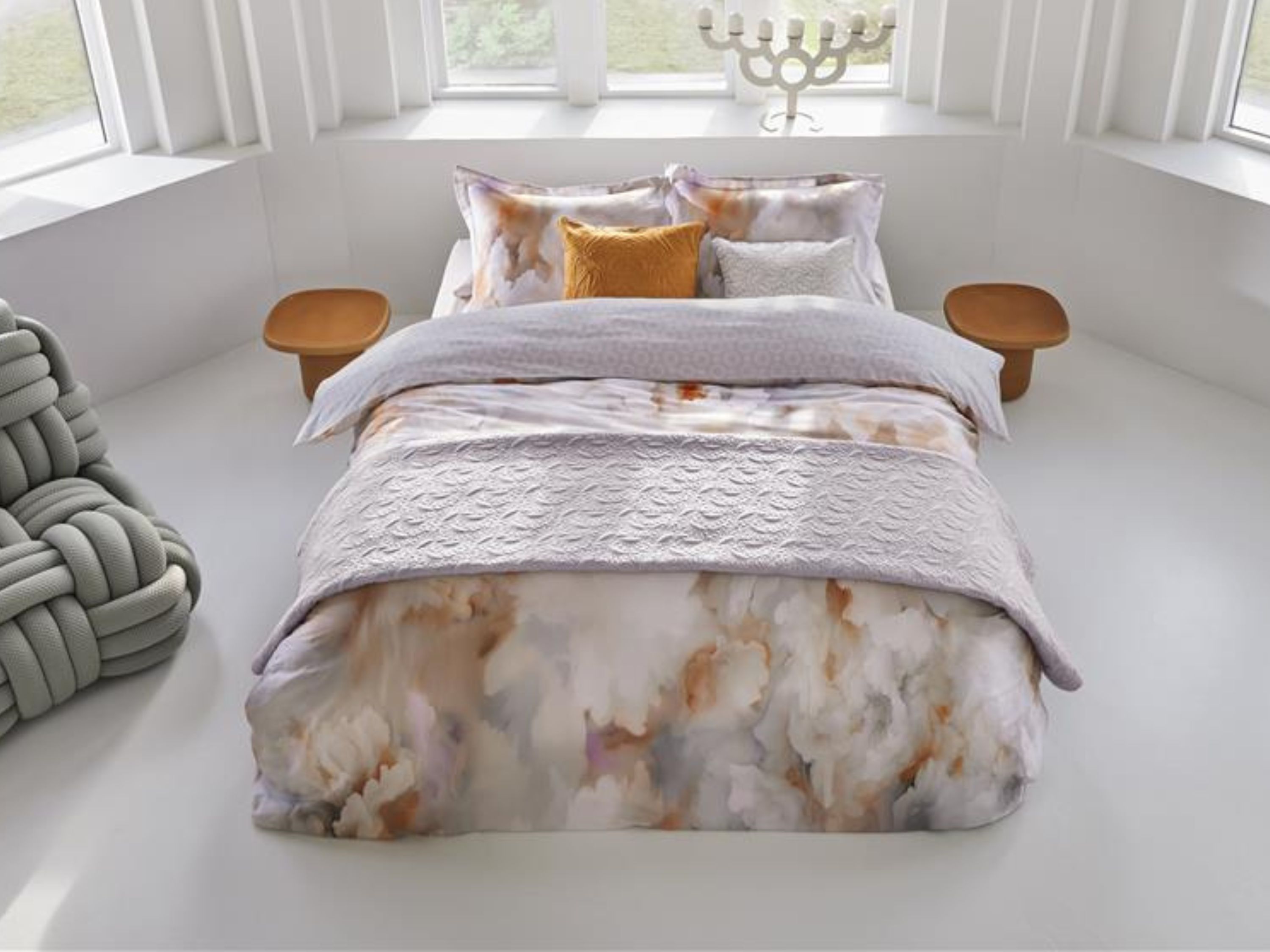 Dekbedovertrek Silk Bombis Pearl