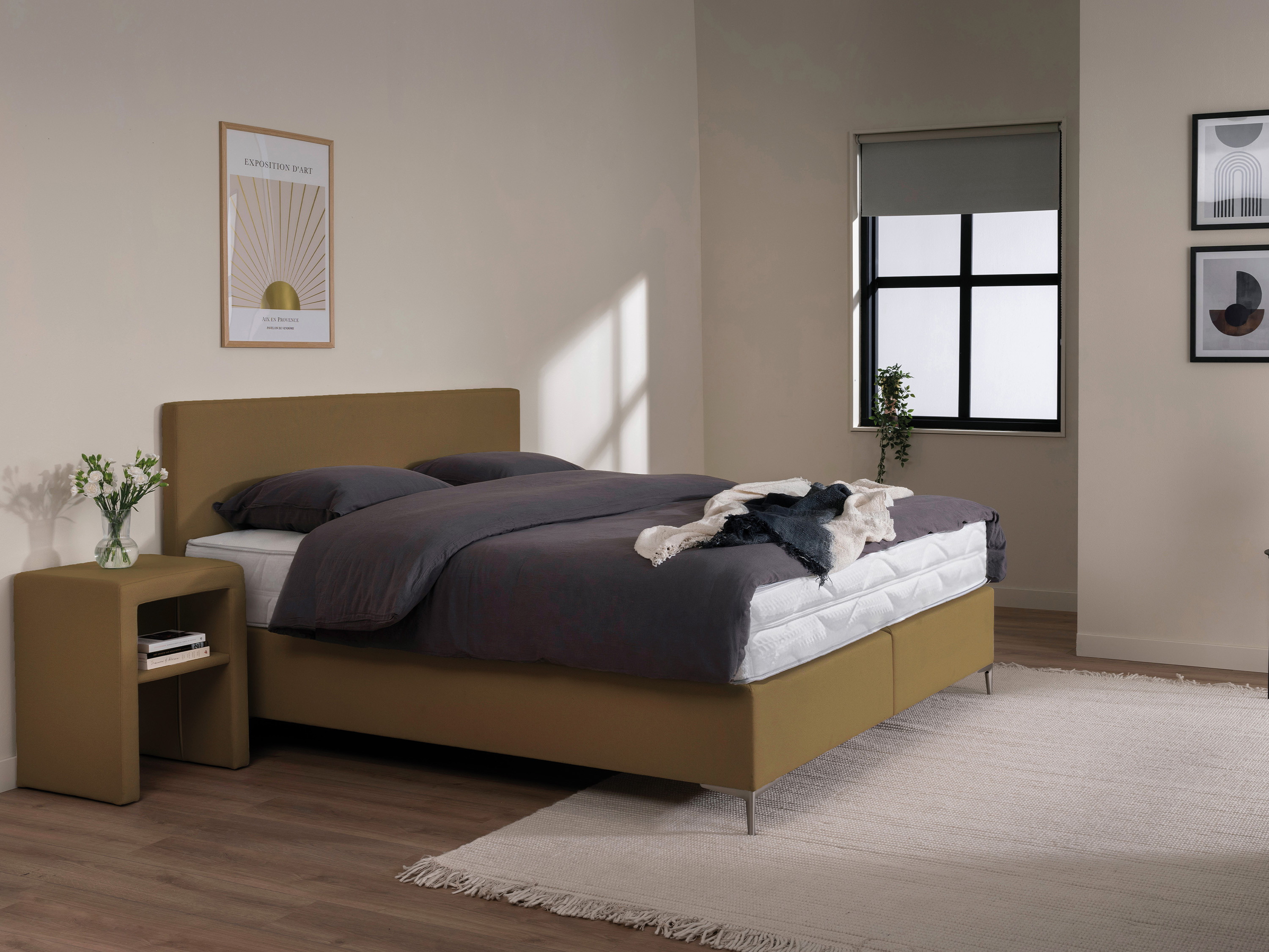 Boxspring Napoli vela
