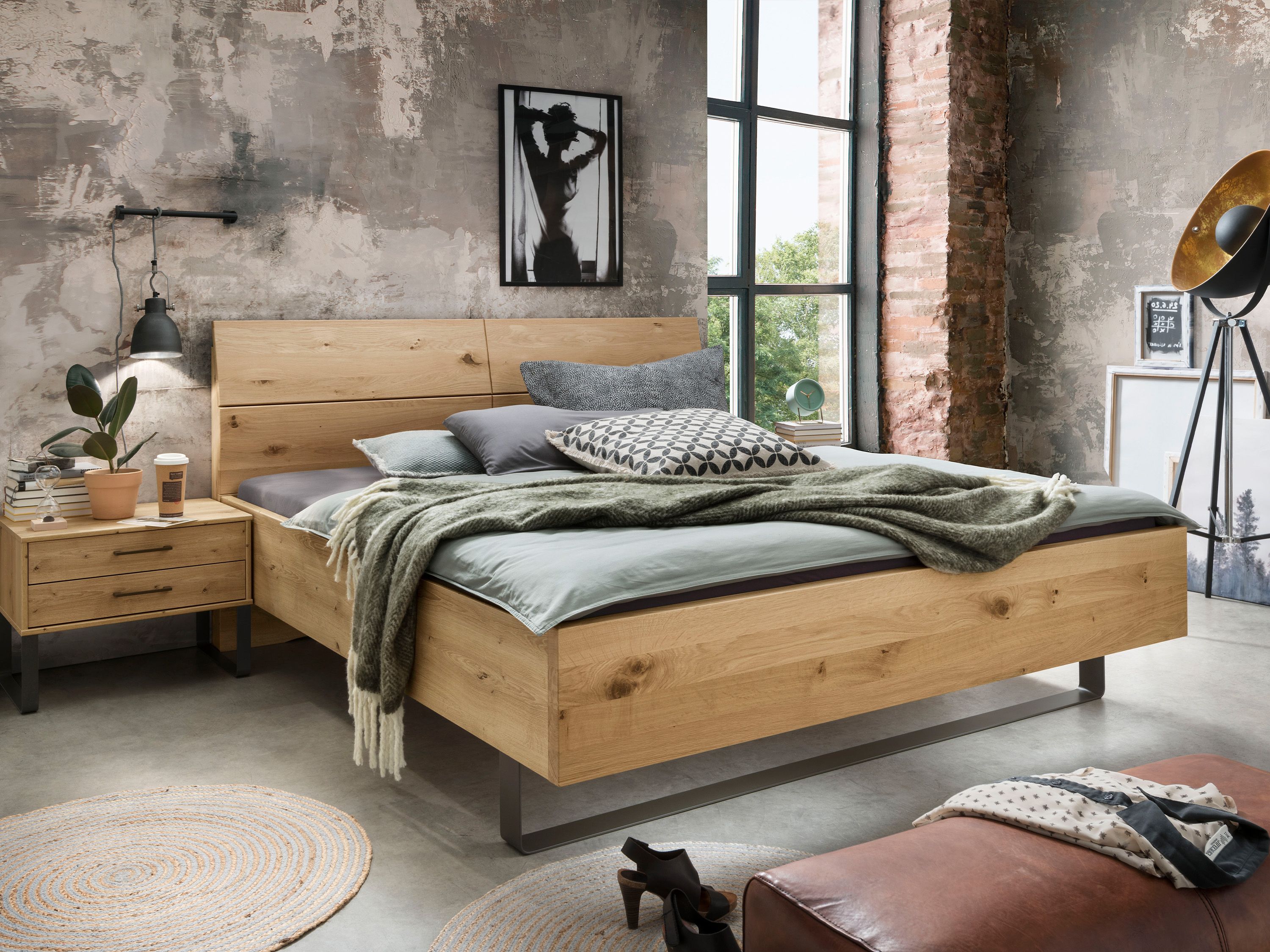 Bed Real | 160 x 220 cm | Bianco eiken