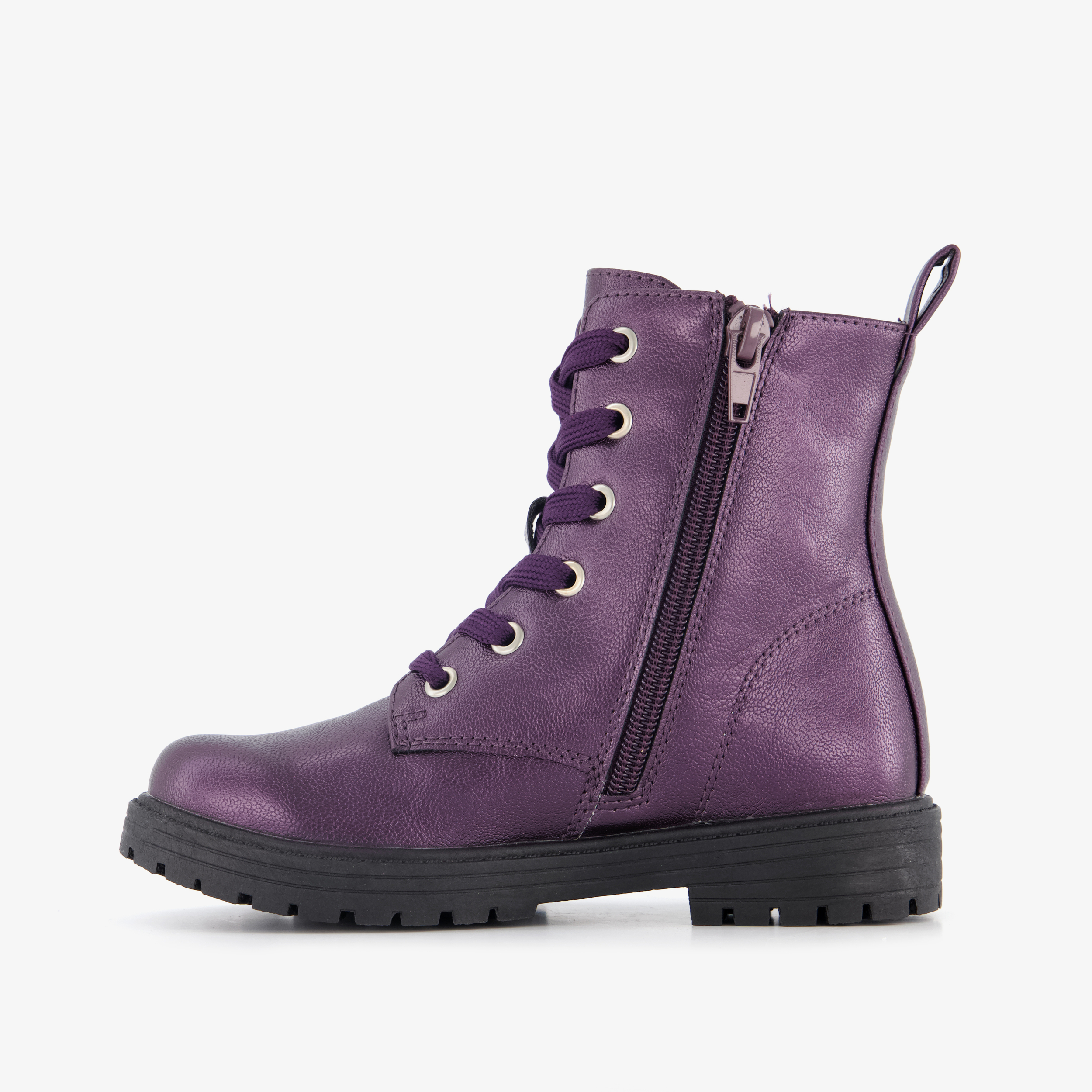 Frozen meisjes veterboots paars