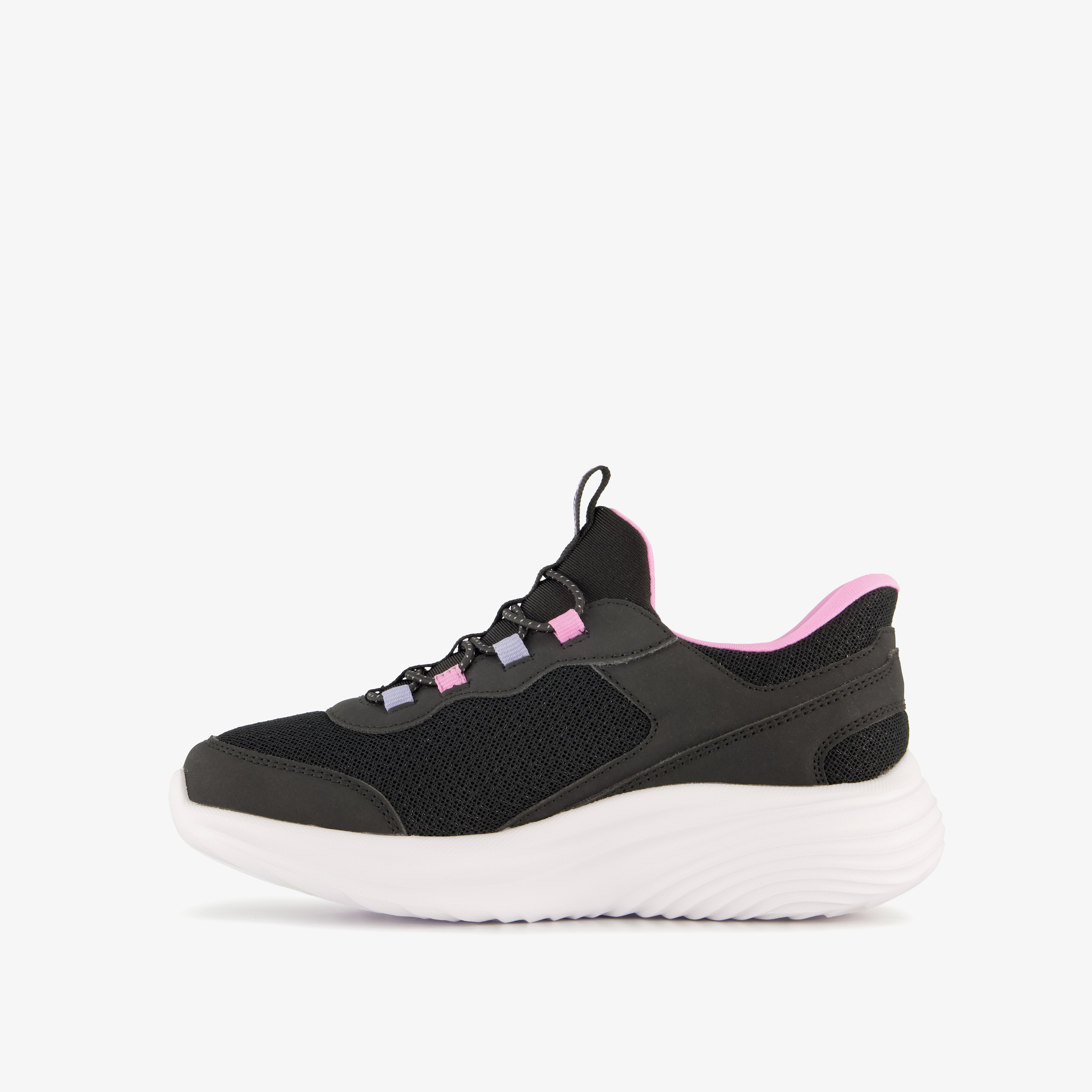 Skechers Bounder Pro Slip-ins meisjes sneakers zwart