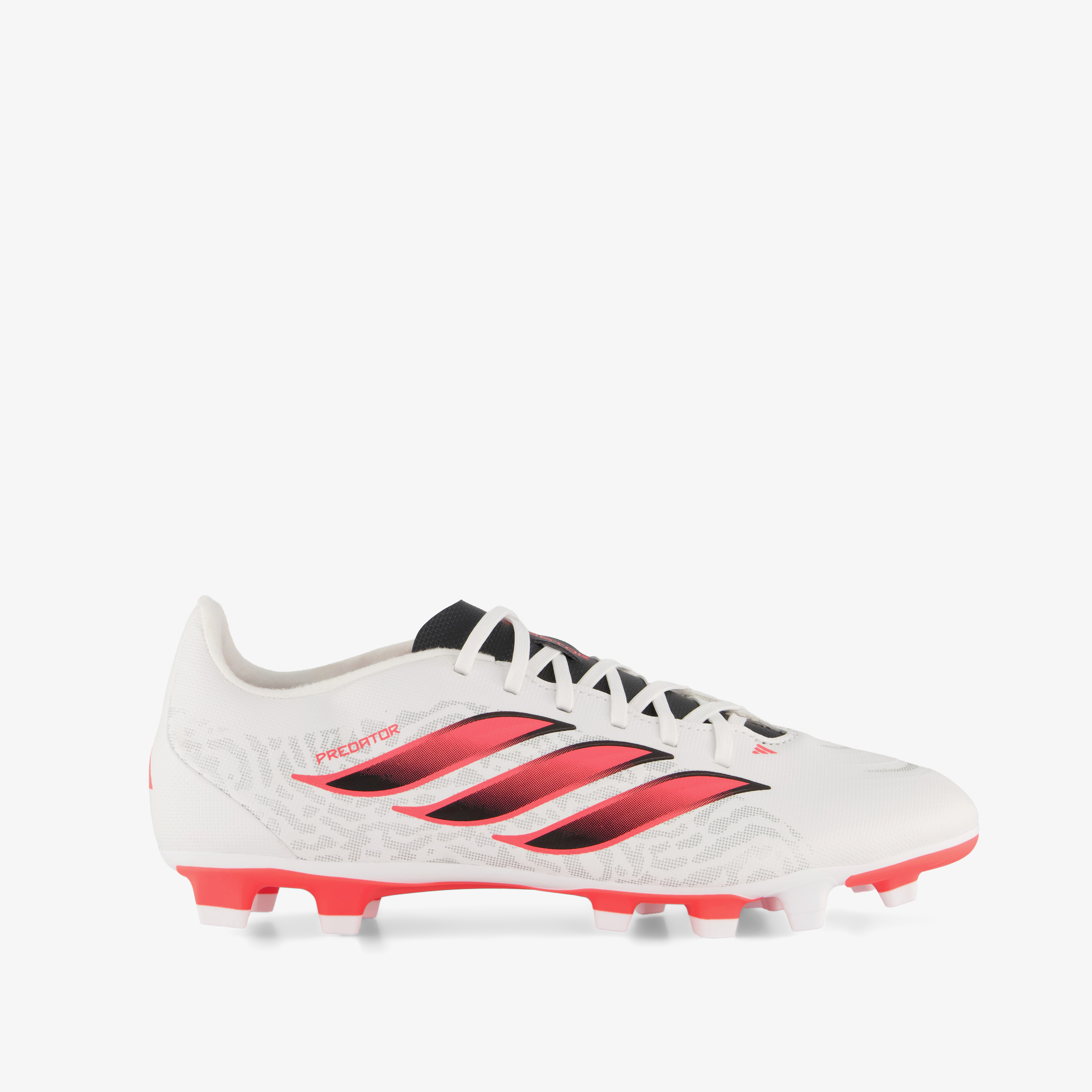 Adidas Predator Club MG heren voetbalschoenen wit rood, foto 6