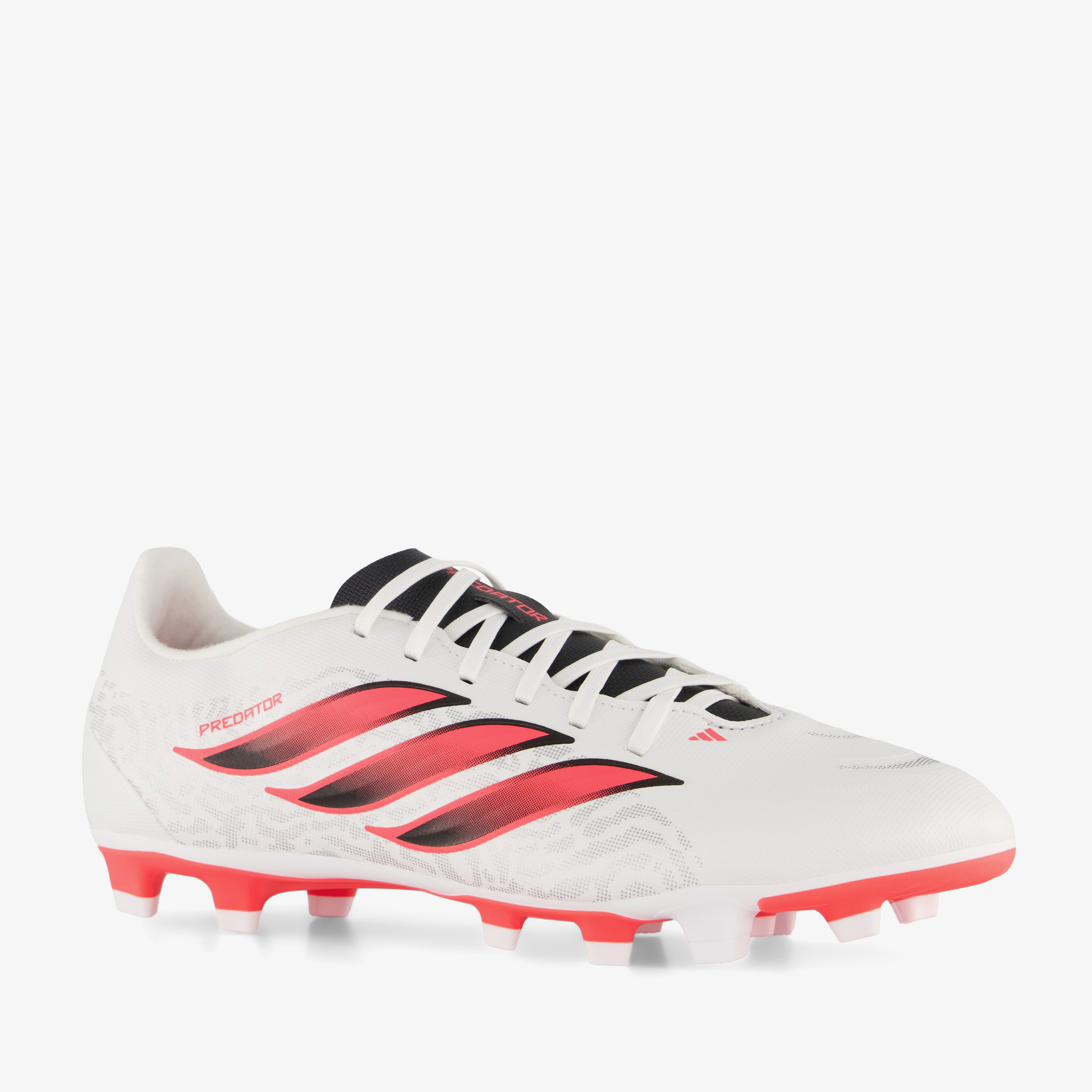 Adidas Predator Club MG heren voetbalschoenen wit rood, foto 7