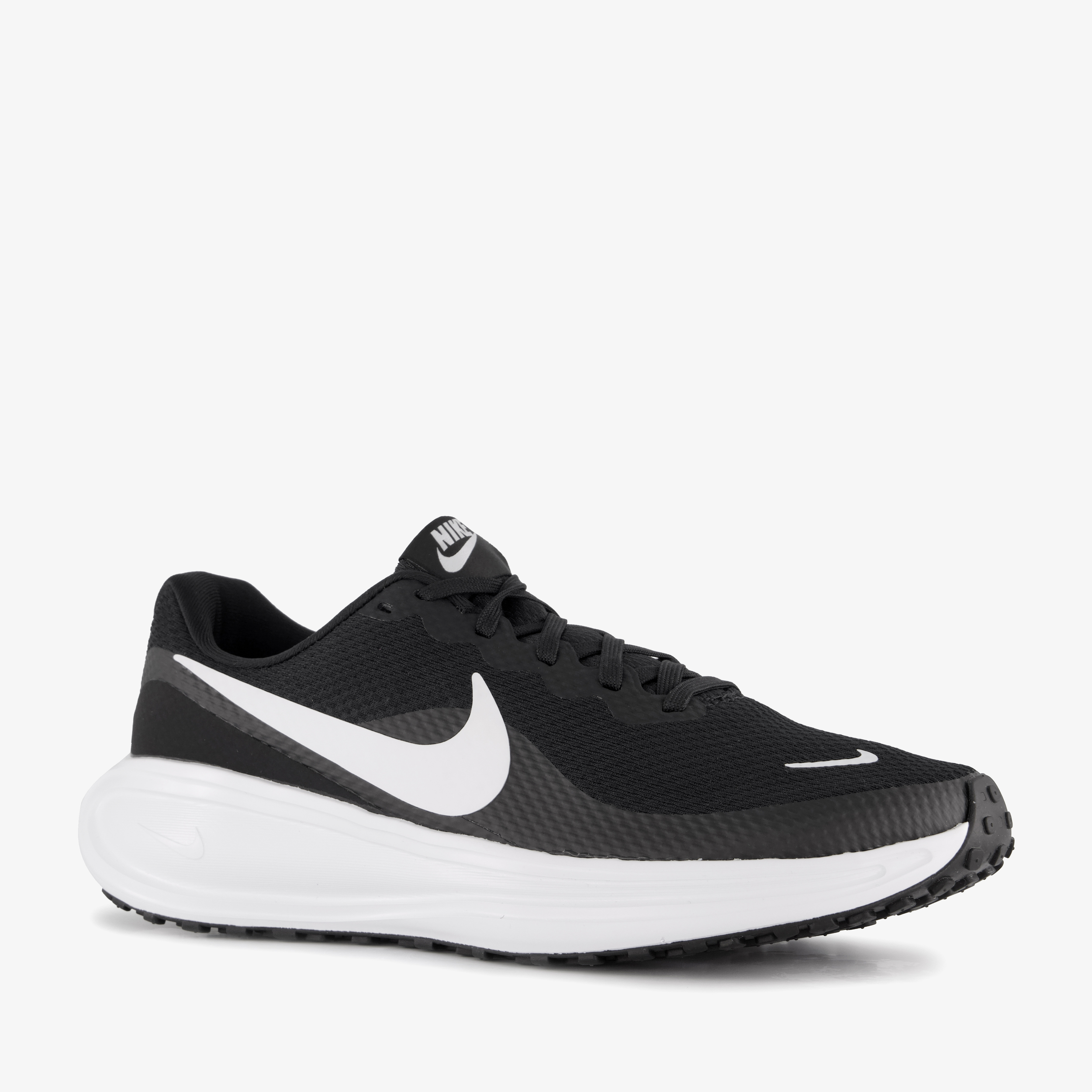 Nike Revolution 8 heren hardloopschoen zwart wit, foto 7