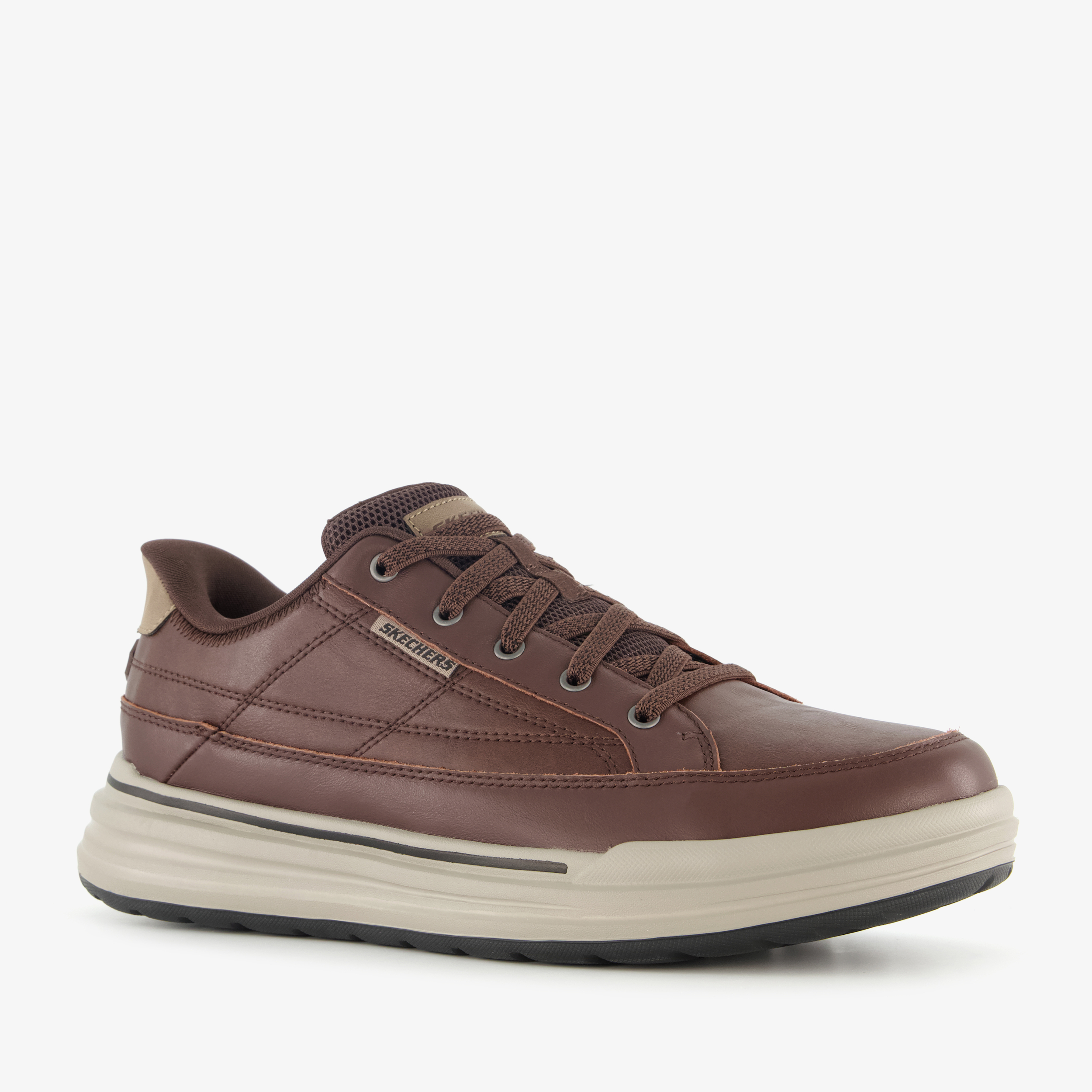 Skechers Slip-ins Relaxed Fit: Sterling - Hansel sneakers bruin, foto 7