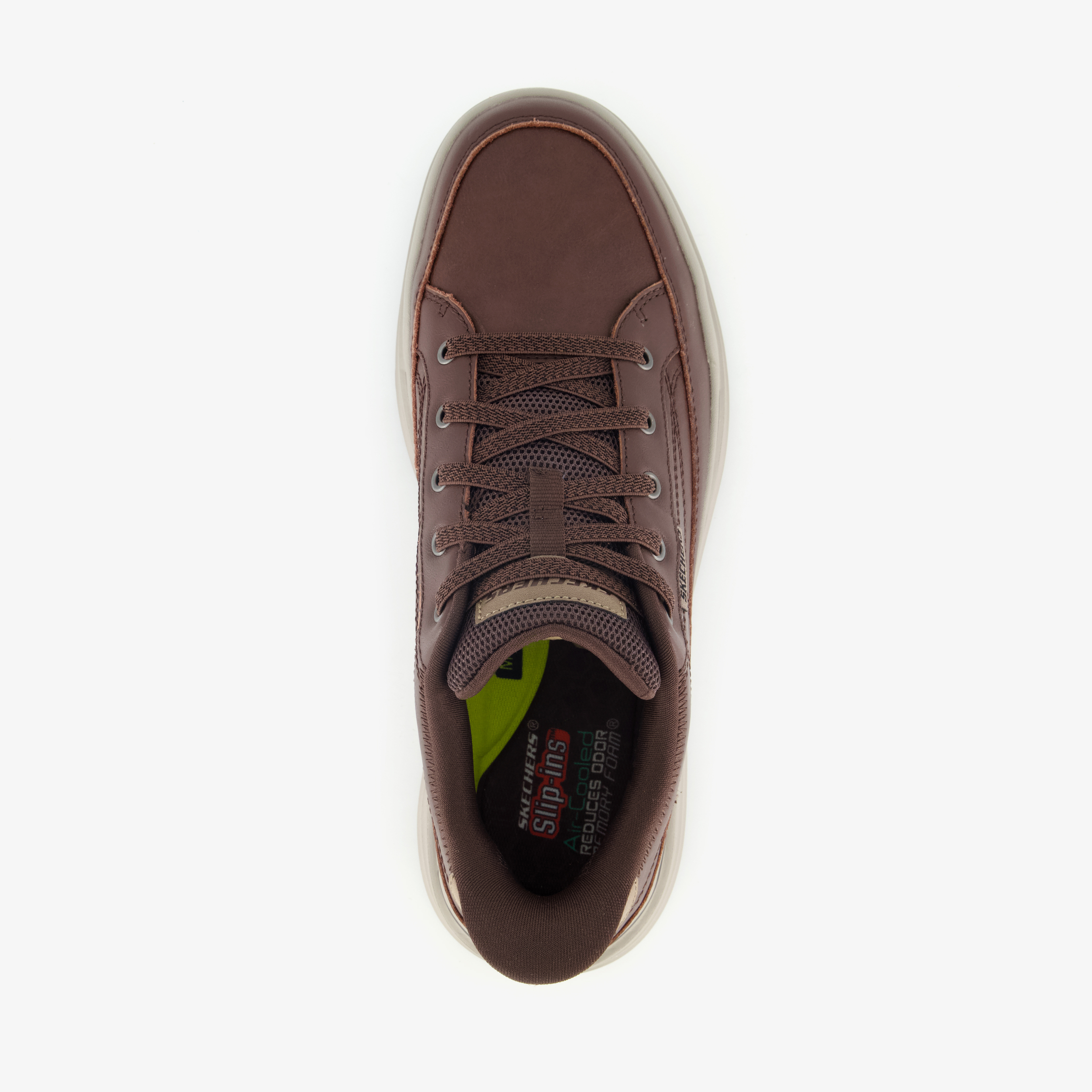 Skechers Slip-ins Relaxed Fit: Sterling - Hansel sneakers bruin, foto 5