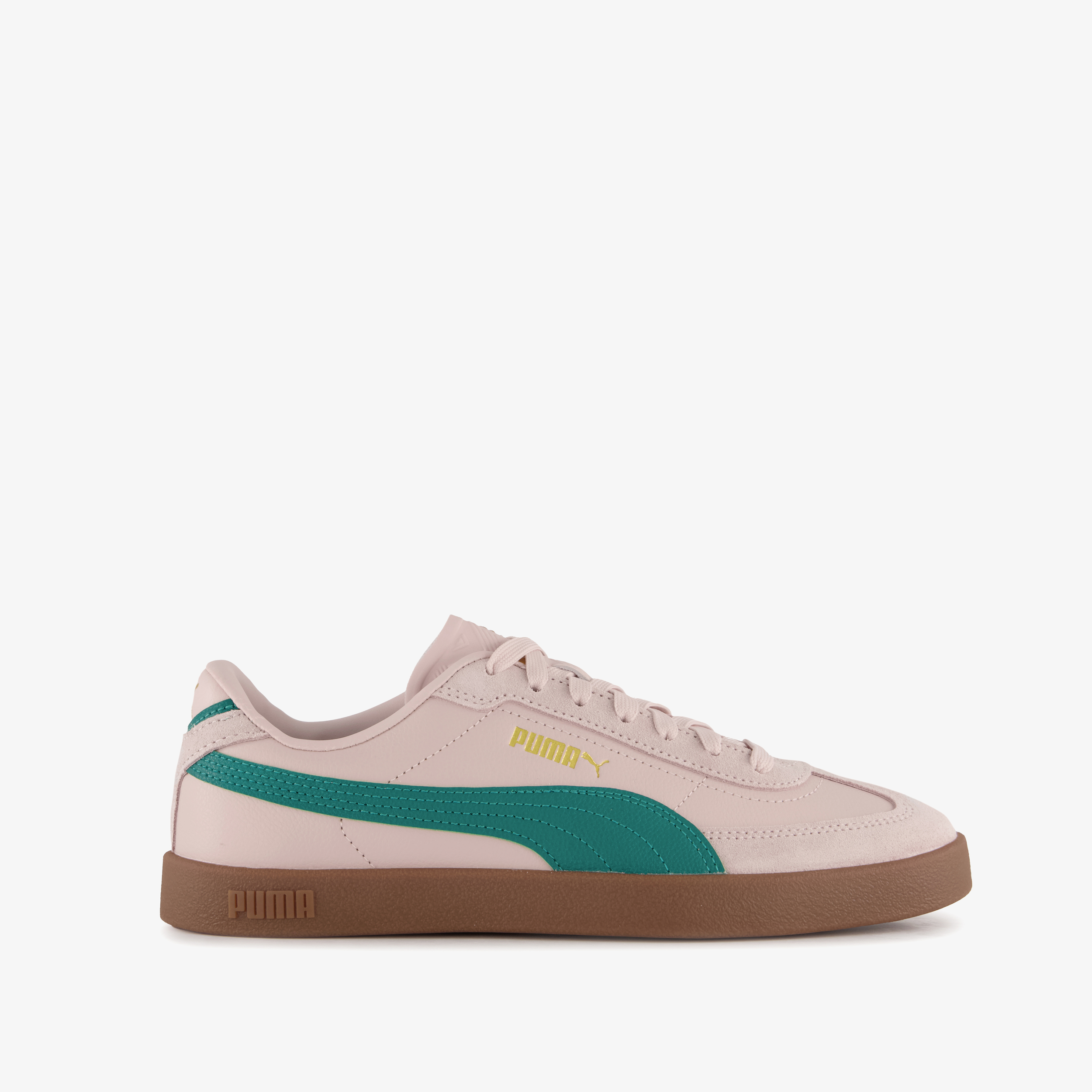 Puma Club II Era suède dames sneakers roze groen, foto 8