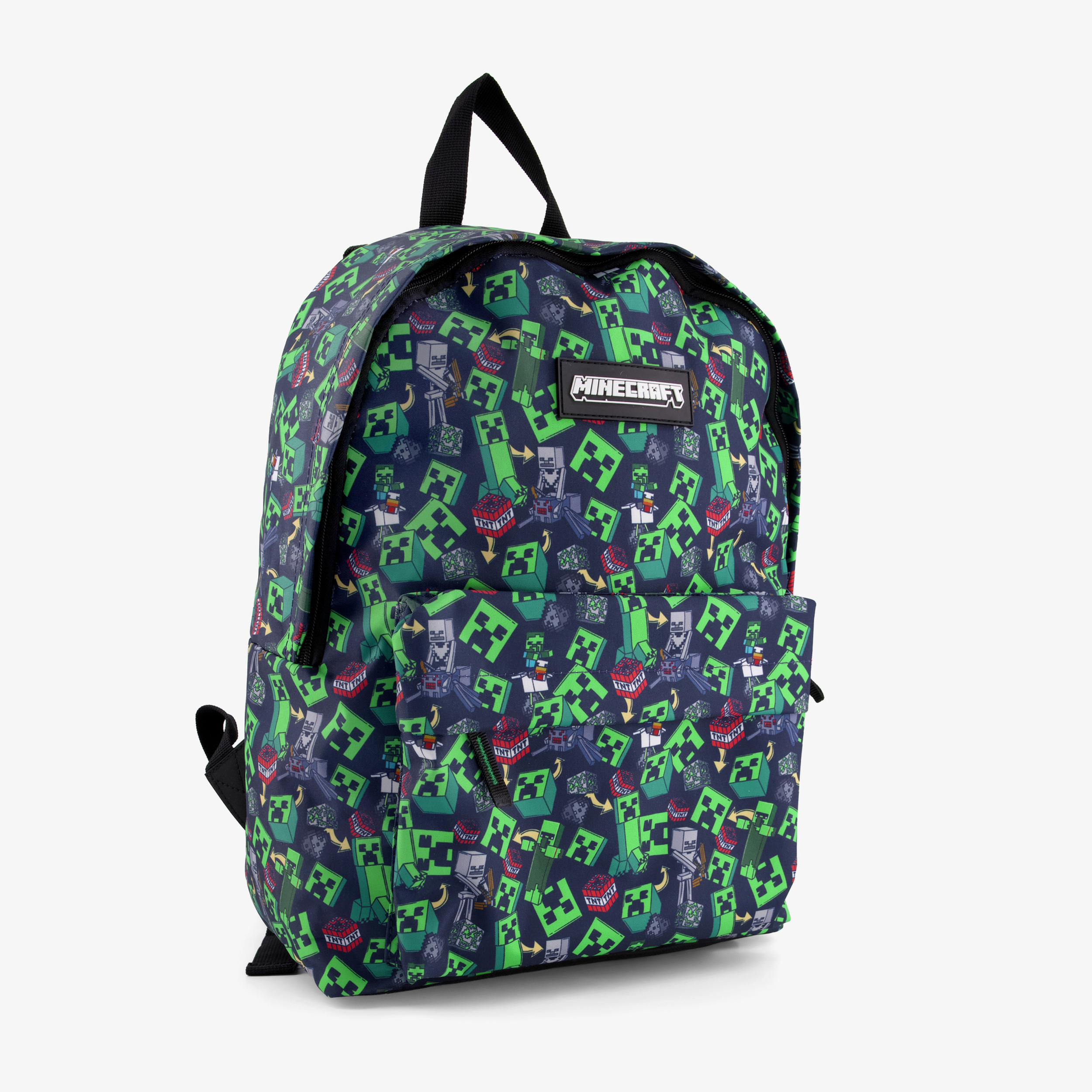 Minecraft kinder rugzak groen 17 liter, foto 4